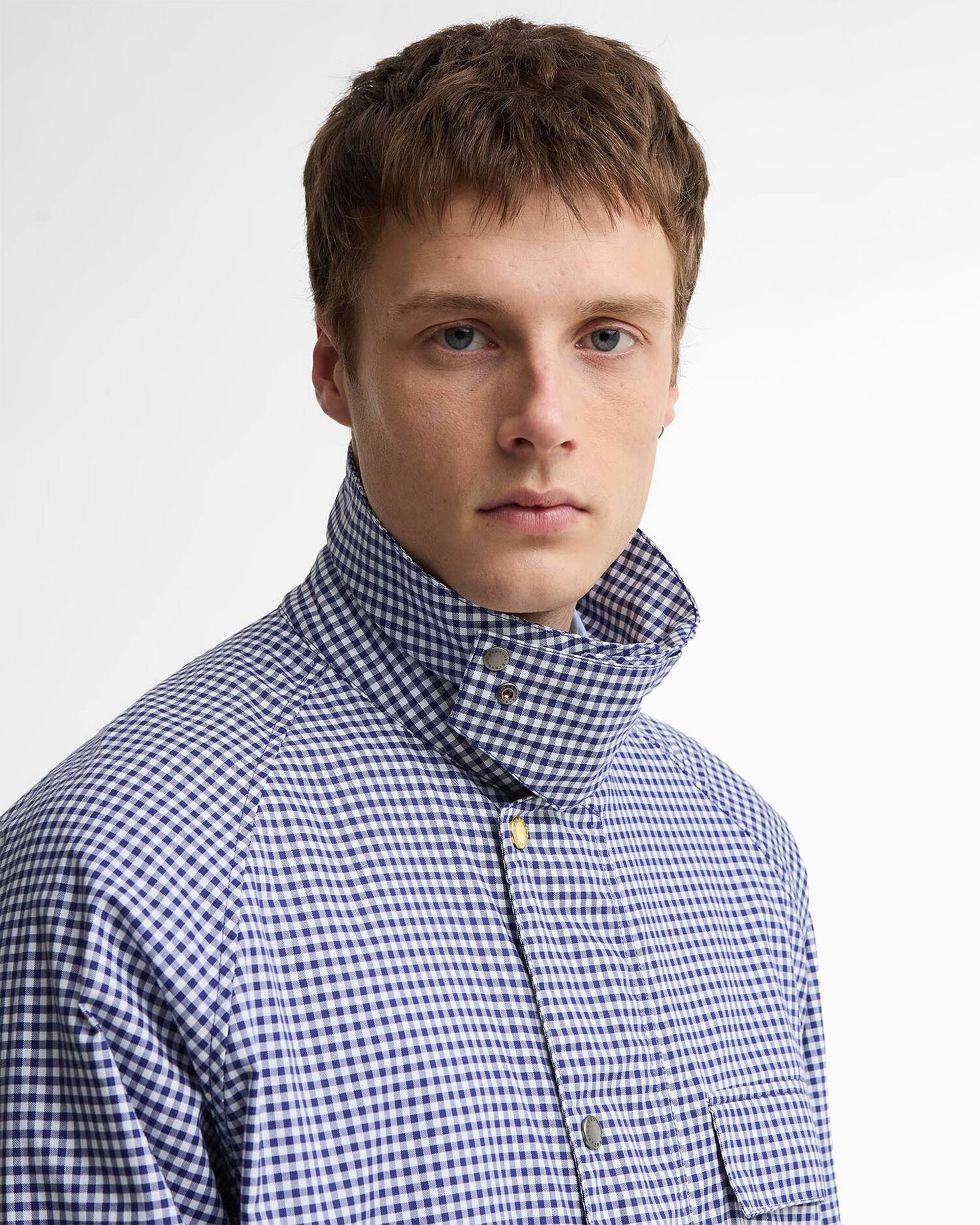 Jackets Coats Barbour x Paul Smith Transport Plaid Oversize Men's Light Jacket - MCA1128NY71