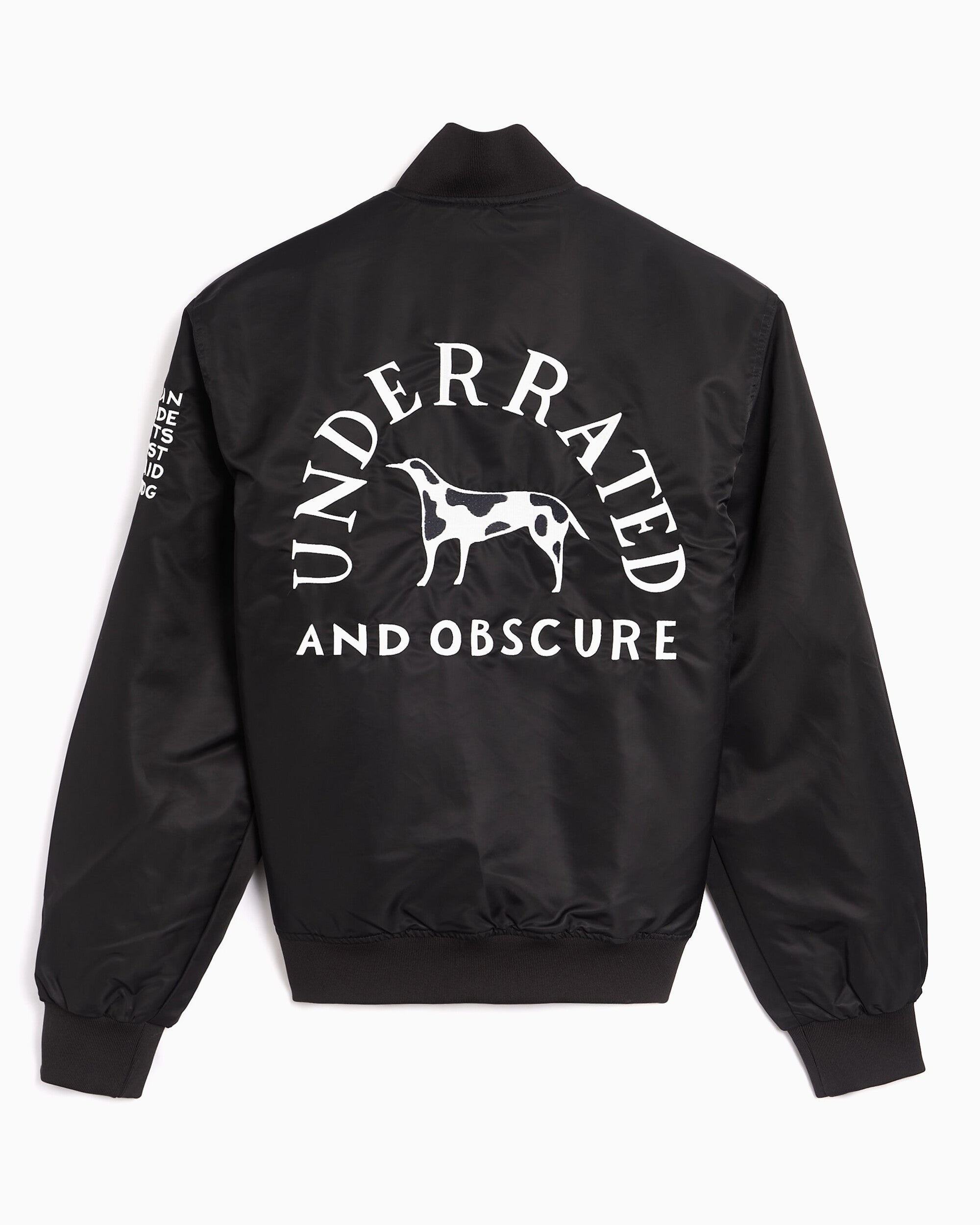 Jackets Coats by Parra Club Not 1976 Embroidered Men's Bomber - 56265-Black