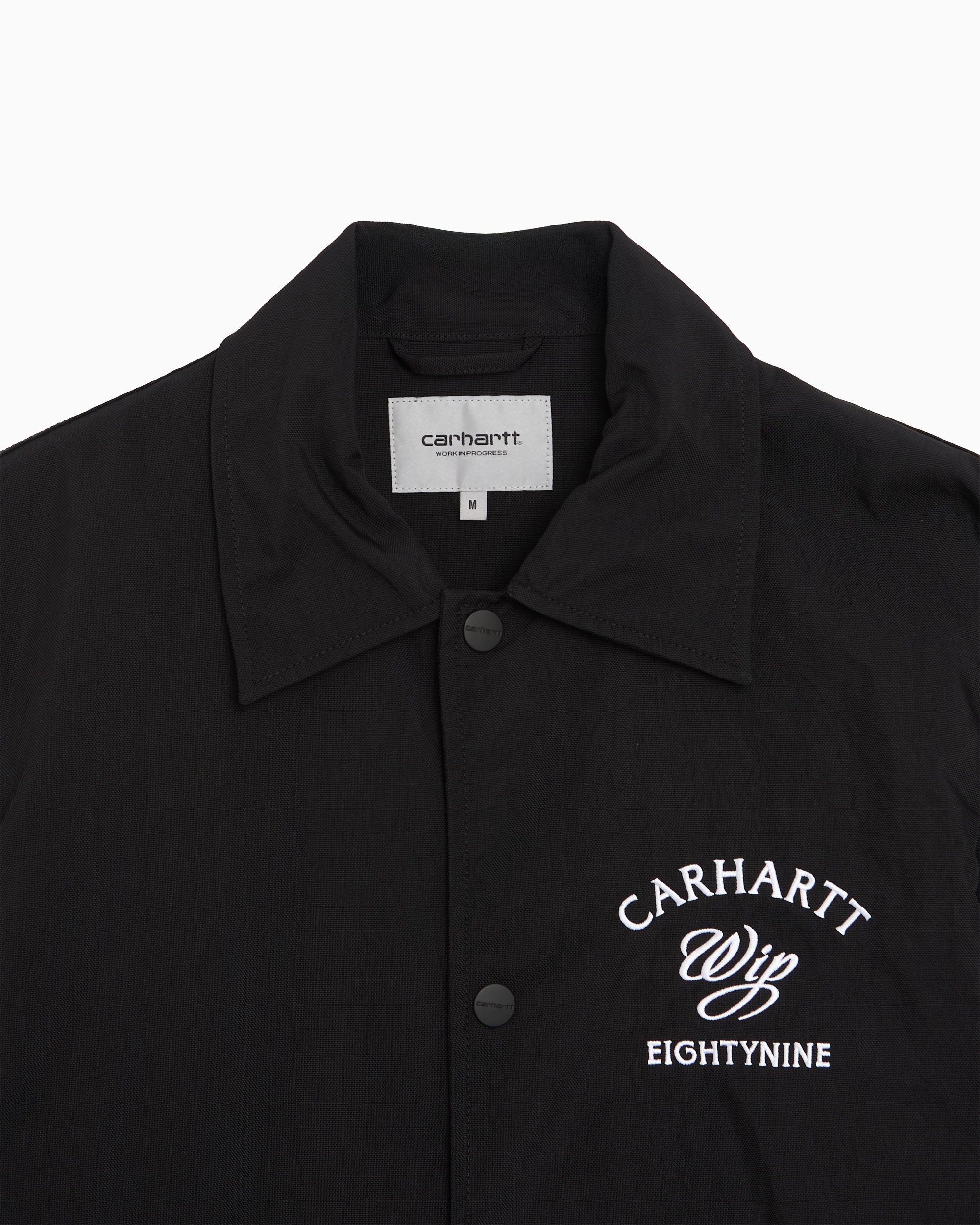 Jackets Coats Carhartt WIP Eightynine Embroidered Relaxed Unisex Light Jacket - I036134-0D2XX