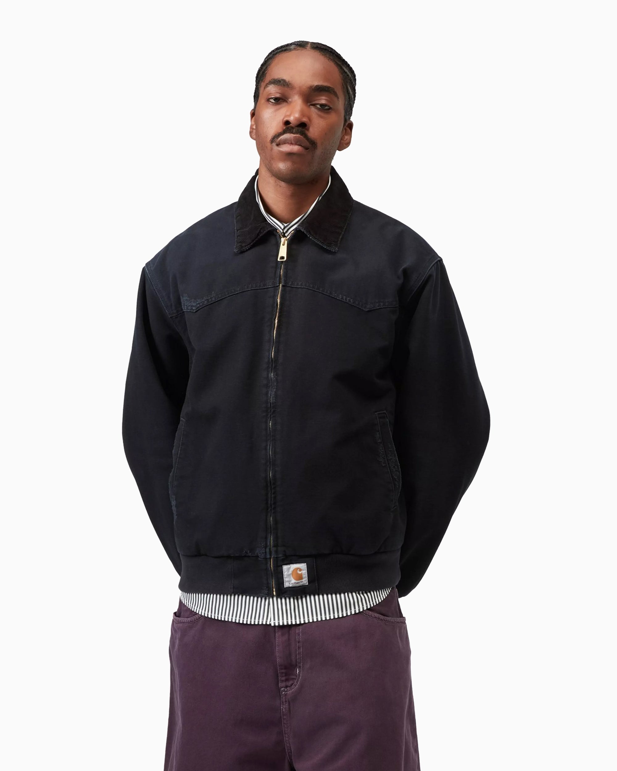Jackets Coats Carhartt WIP OG Santa Fe Boxy Men's Bomber - I036240-00EB7