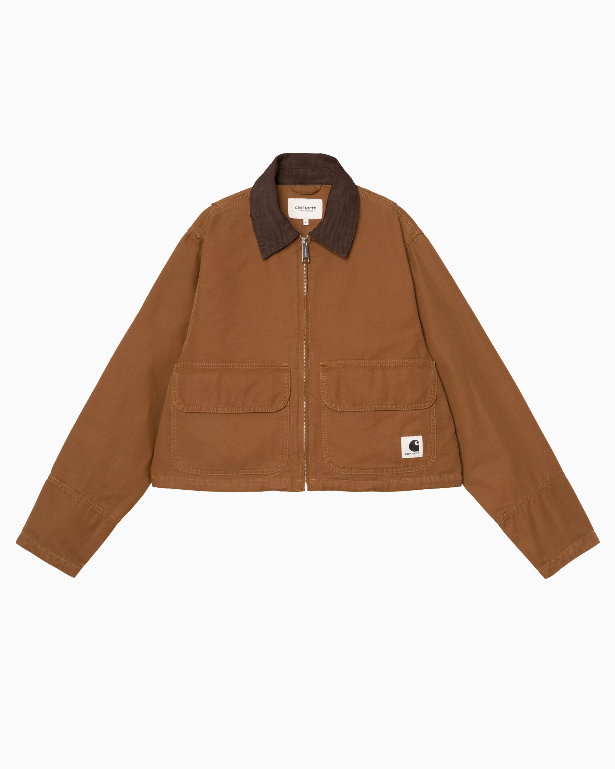 Jackets Coats Carhartt WIP Prescott Crop Women's Work Jacket - I036512-00SGD