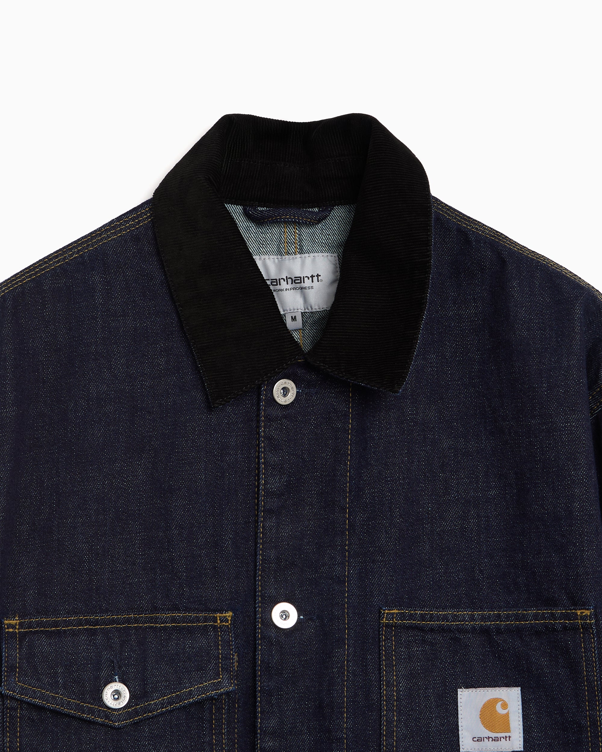 Jackets Coats Carhartt WIP Warren Chore Oversize Unisex Denim Jacket - I036592-B8902