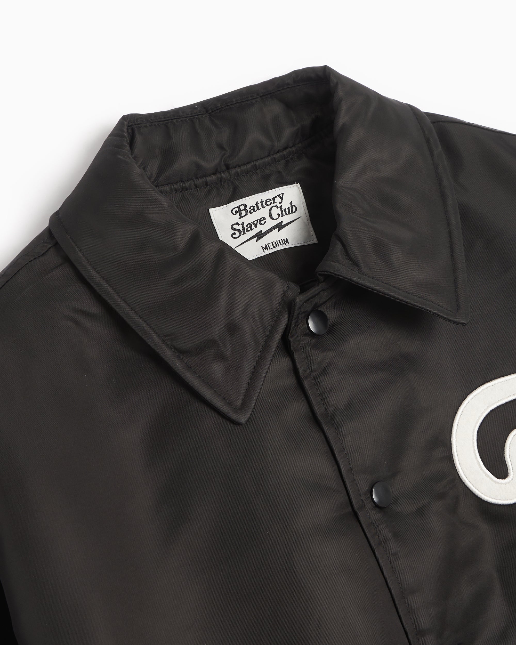 Jackets Coats Extraordinary® Extraordinary® Battery Slave Club Men's Varsity Jacket Men's Varsity Jacket - EX23SPJK003BK