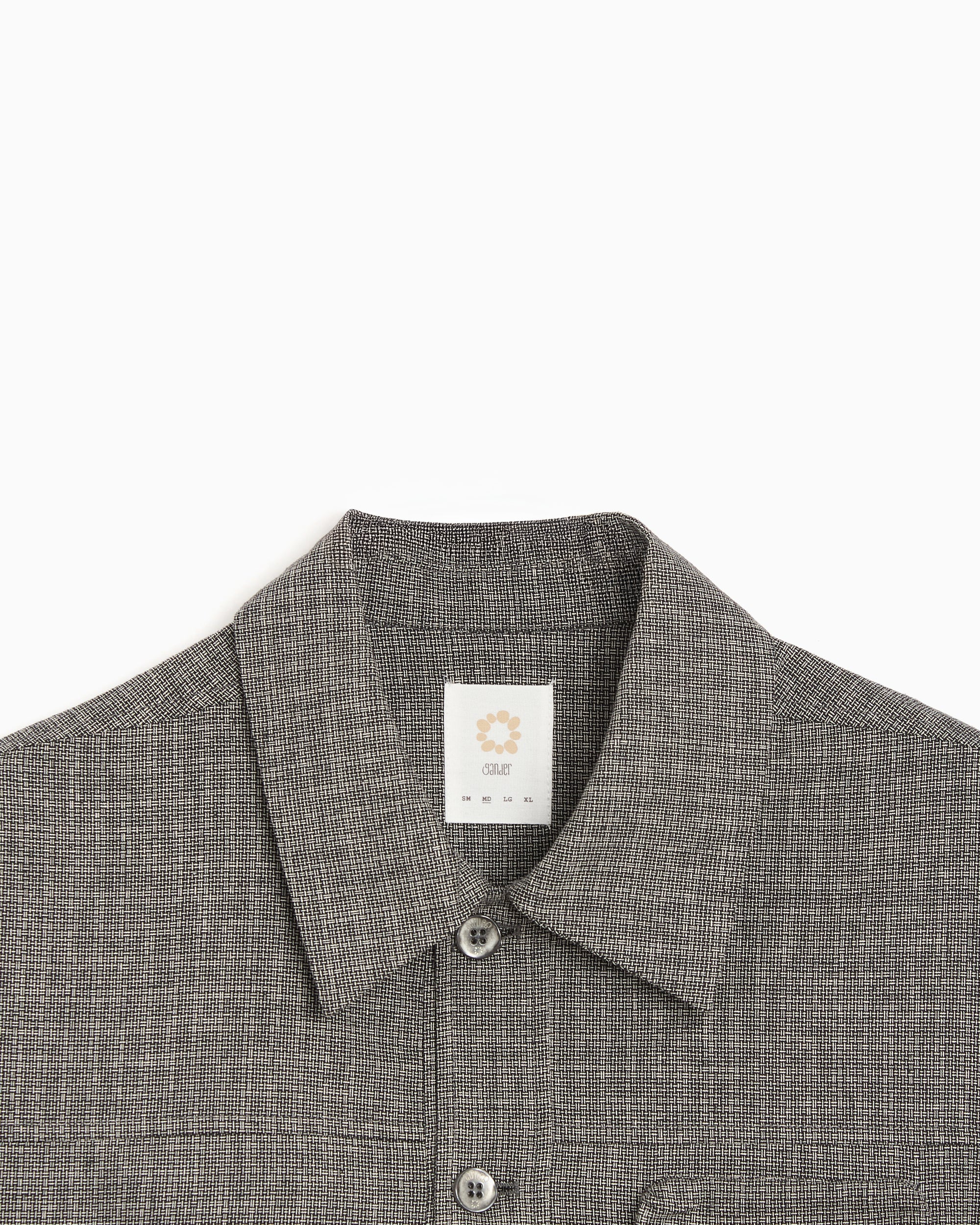 Jackets Coats gander Pennine Plaid Boxy Unisex Overshirt - SS26022