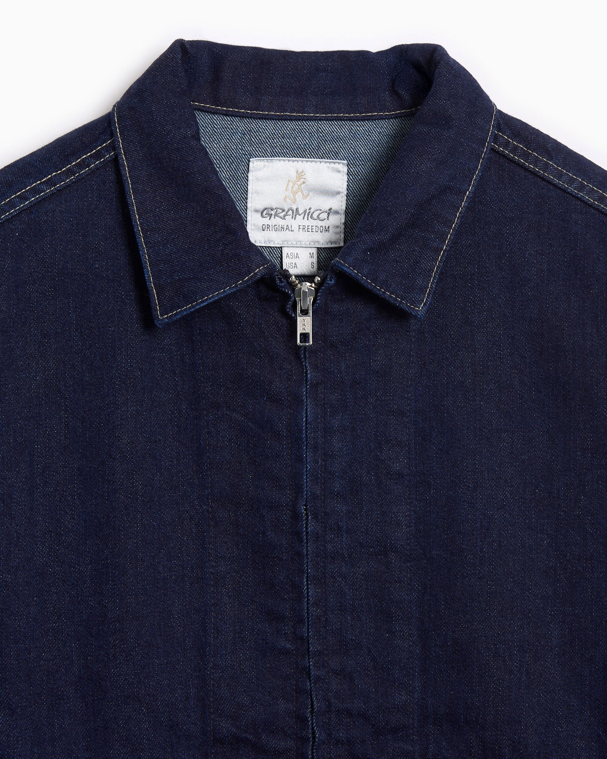 Jackets Coats Gramicci Japanese Slub Men's Denim Jacket - G5FM-J027-INDIGO
