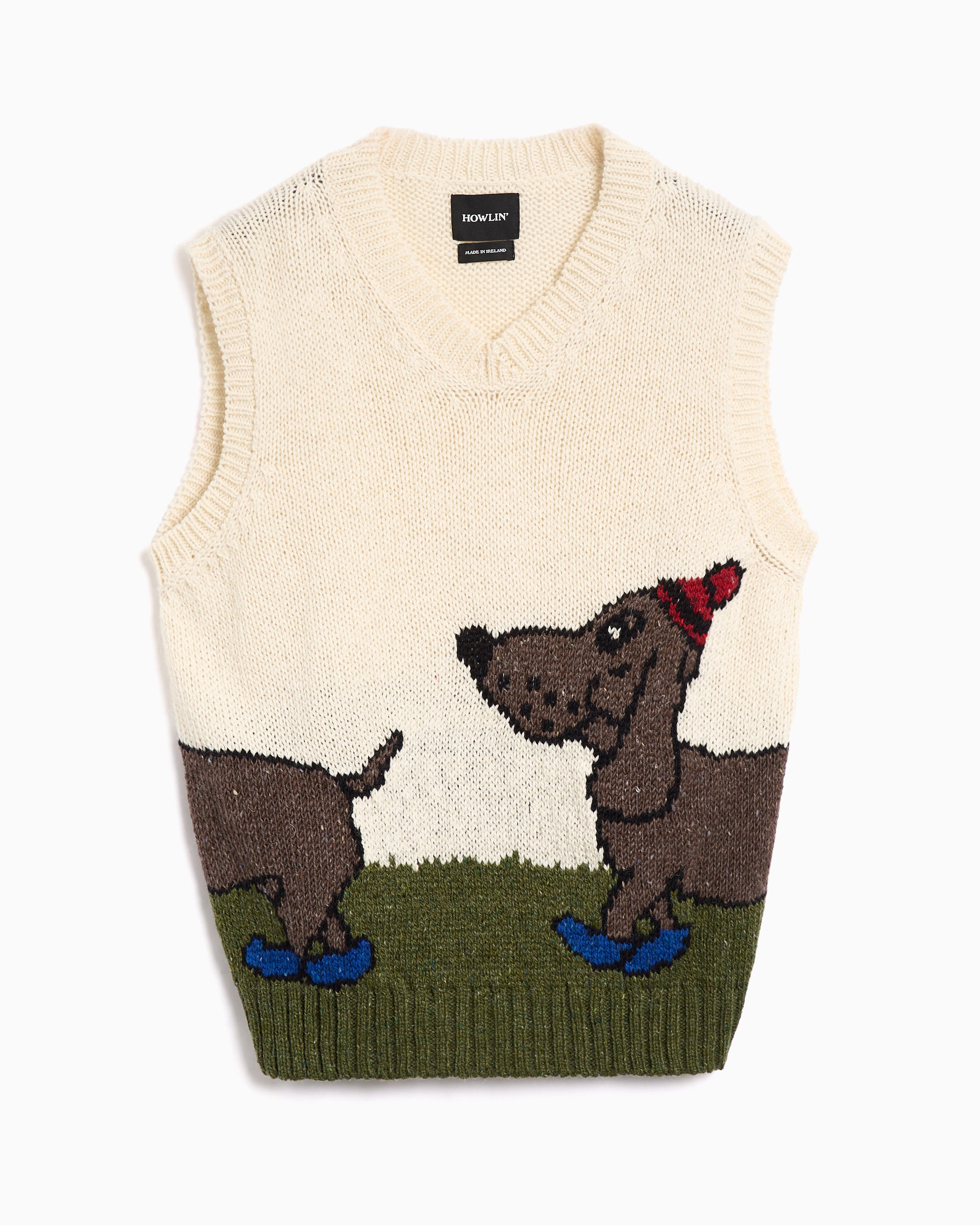 Jackets Coats Howlin' All I Can See Is My Bumper Graphic Oversize Men's Vest - All-I-can-see-is-my-bumper