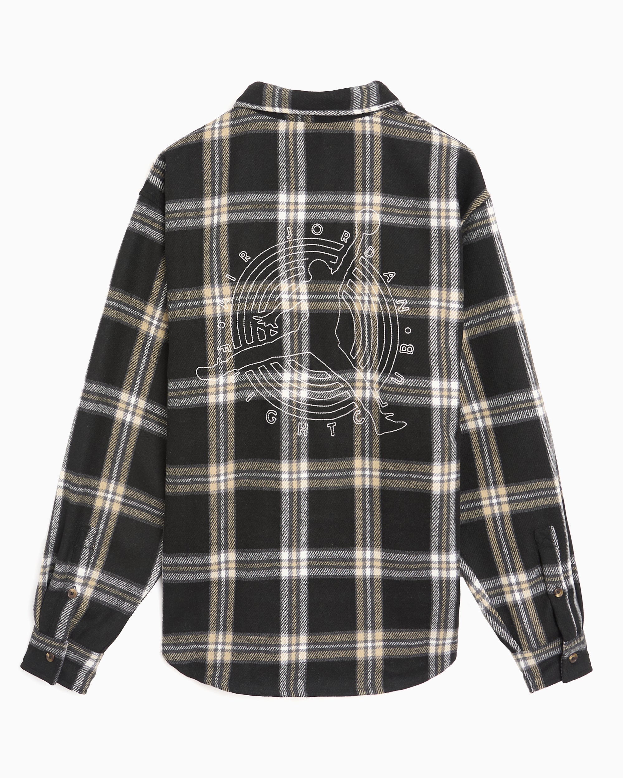 Jackets Coats Jordan Flight Flannel Plaid Relaxed Men's Overshirt - IB1903-010