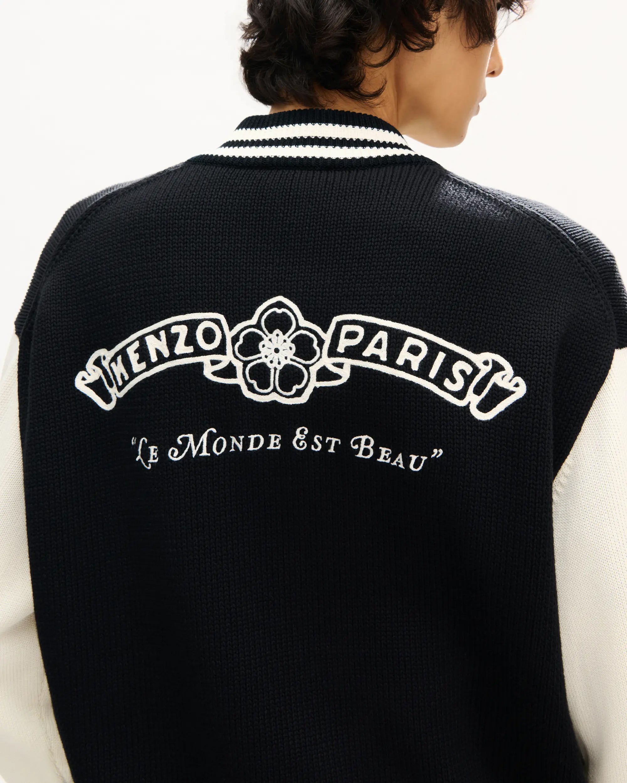 Jackets Coats Kenzo Paris Embroidered Men's Varsity Jacket - FG65CA8053EC-99