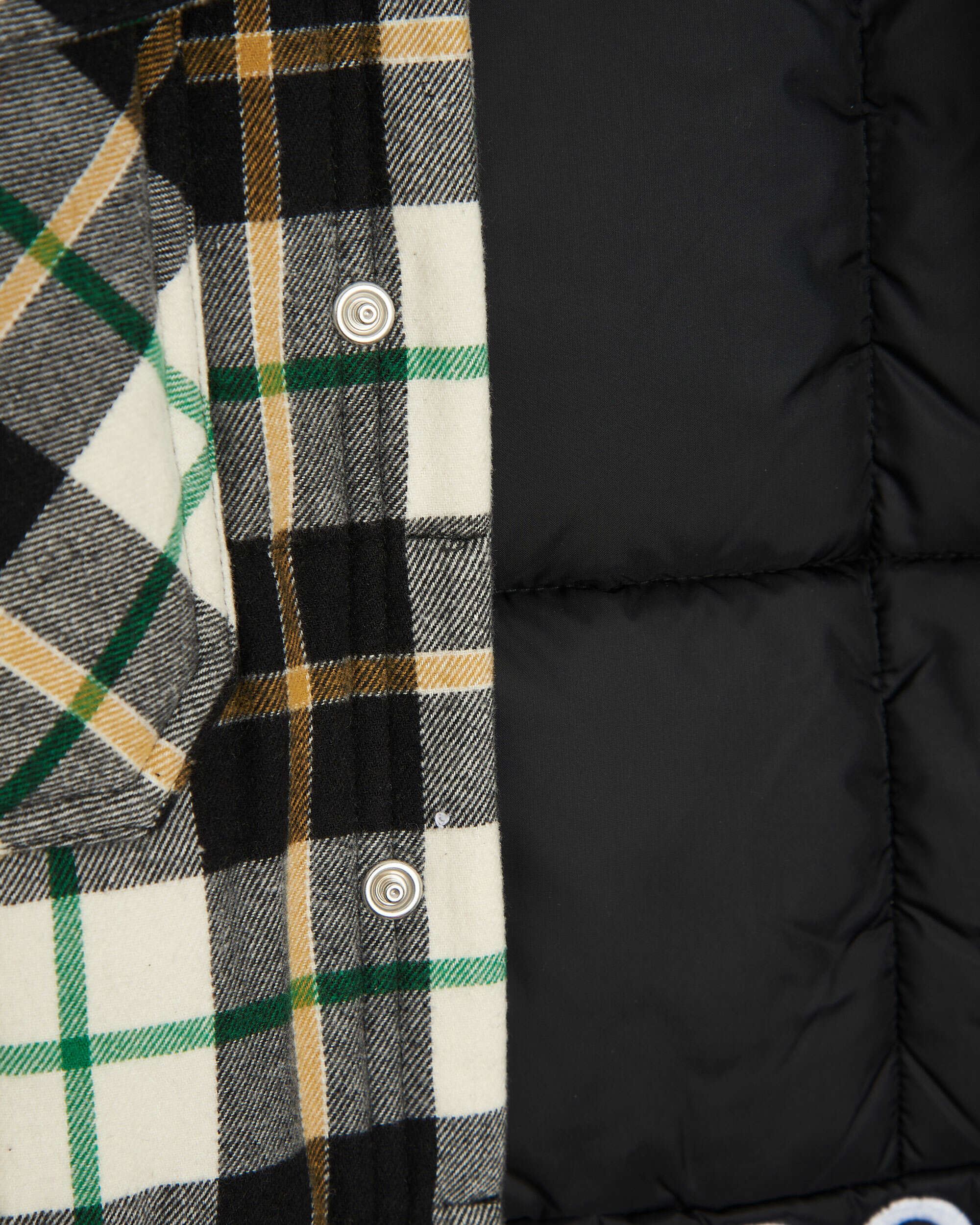 Jackets Coats Marcelo Burlon Logo Cott Check Pad Men's Overshirt Men's Overshirt - CMEA160F21FAB0010410