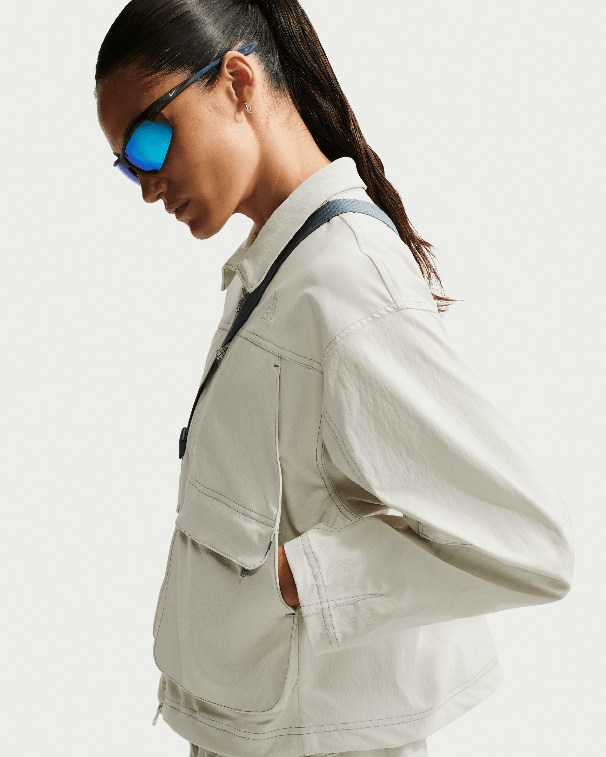Jackets Coats Nike ACG Smith Summit Uv Protection Relaxed Women's Light Jacket - HV0583-020