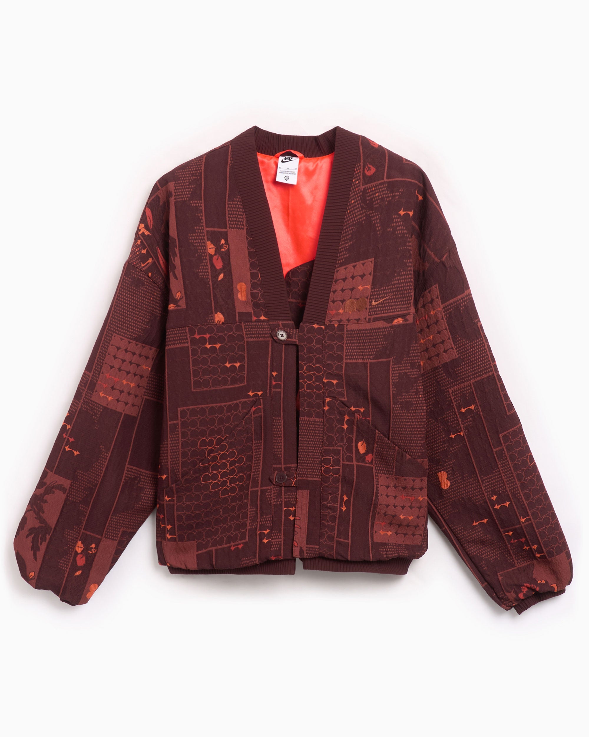 Jackets Coats Nike Sportswear Naomi Osaka Women's Jacquard Jacket Women's Light Jacket - FV7795-652
