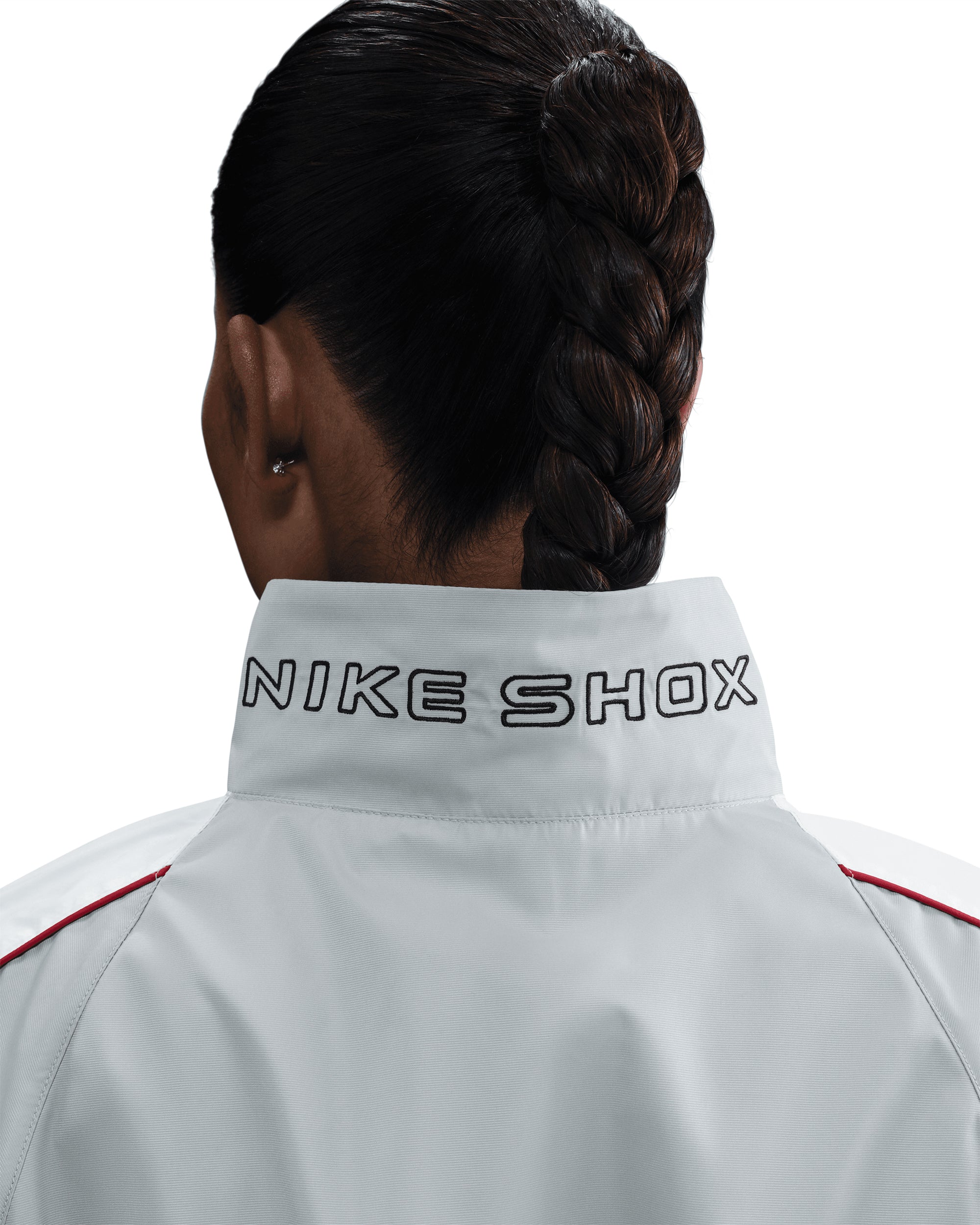 Jackets Coats Nike Sportswear Shox Woven Relaxed Women's Light Jacket - IH0259-097