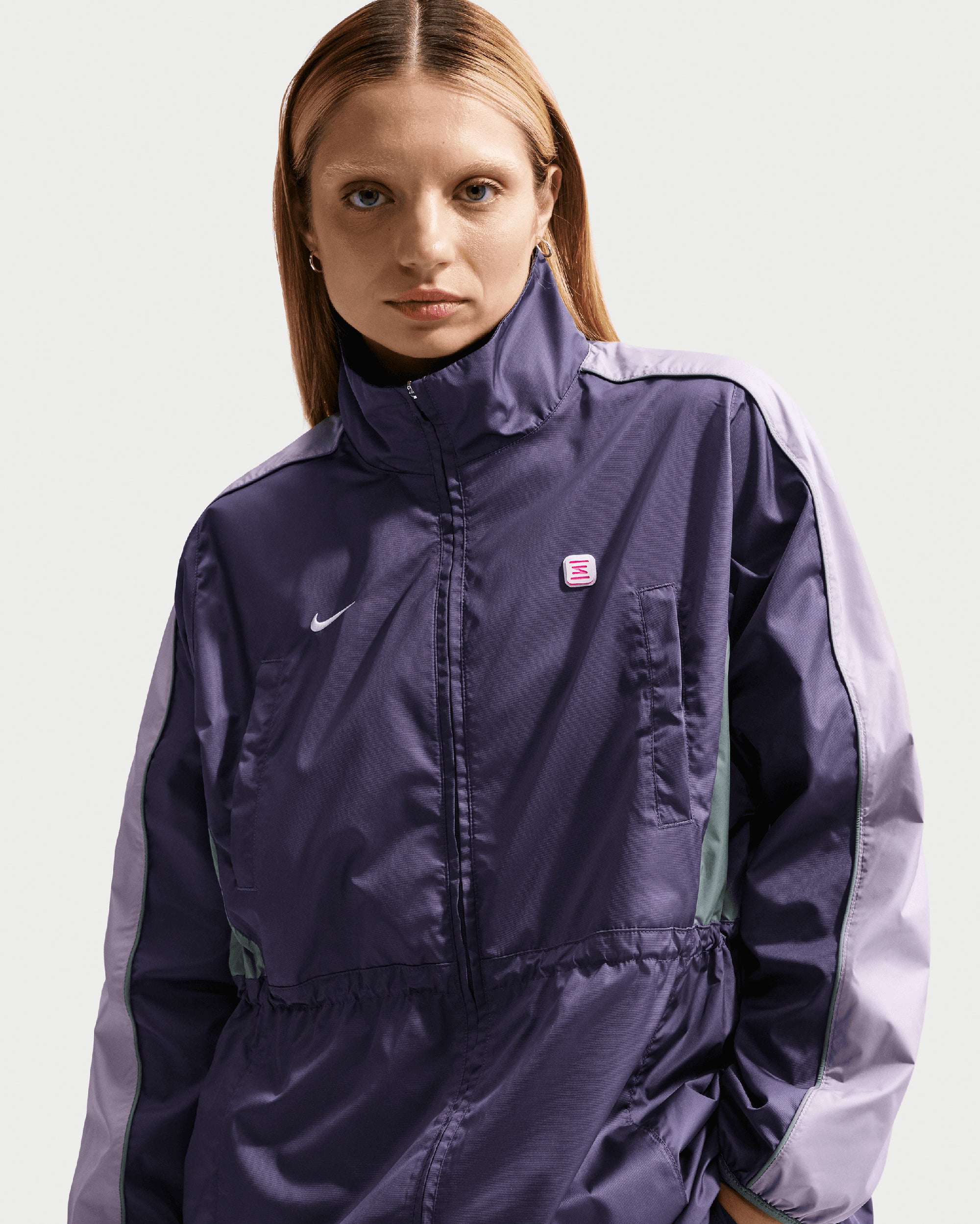 Nike Sportswear Shox Woven Relaxed Lichte Jas voor dames