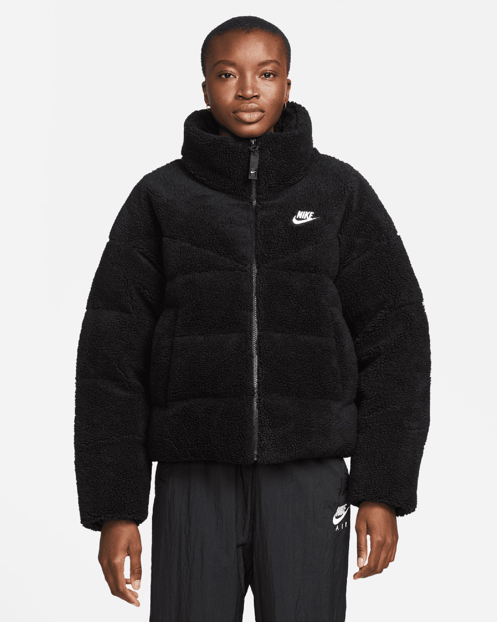 Jackets Coats Nike Sportswear Therma-FIT City Series Women's Sherpa Jacket - DD4654-010