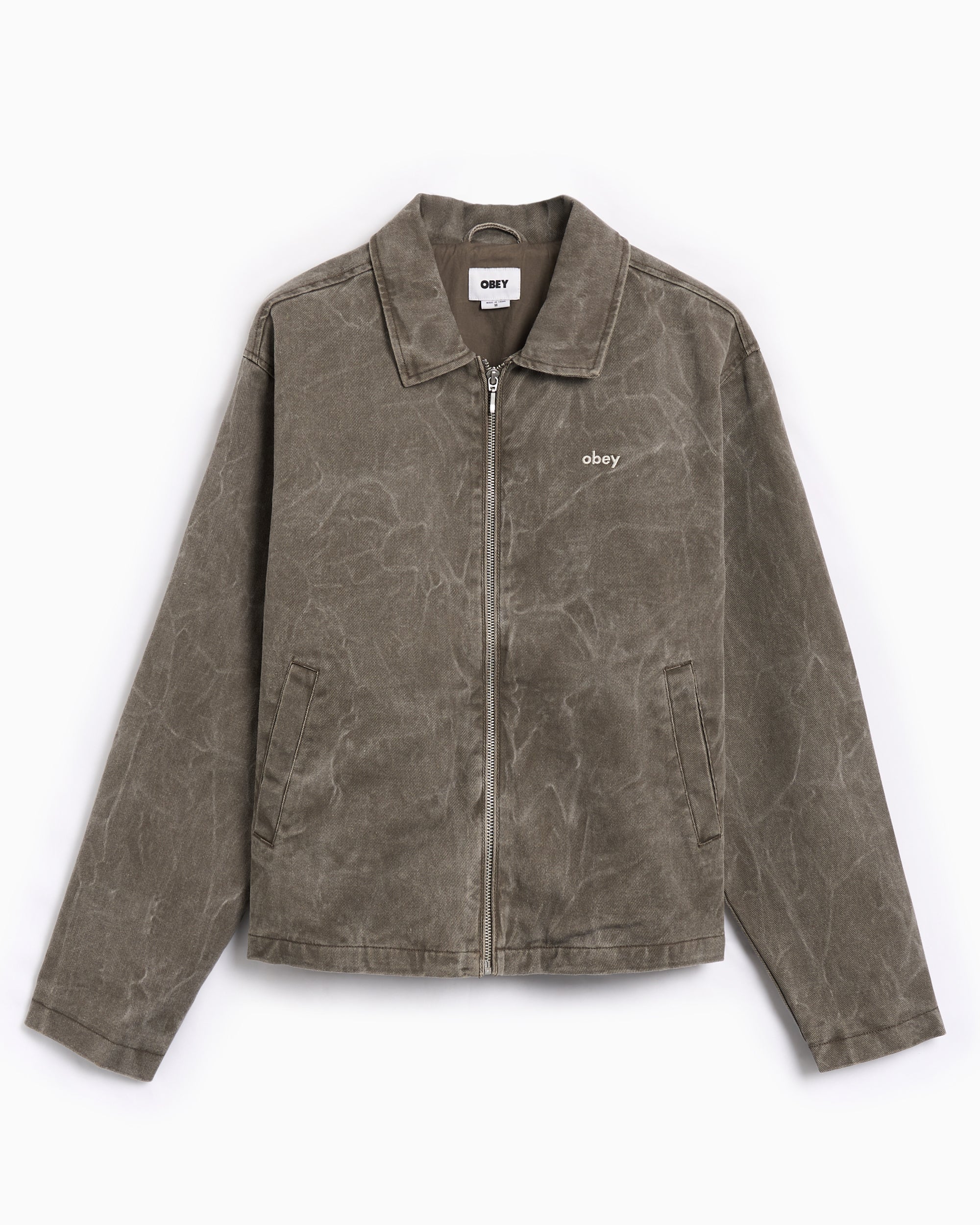 Jackets Coats OBEY Clothing Donovan Men's Work Jacket - 221800438-MBW