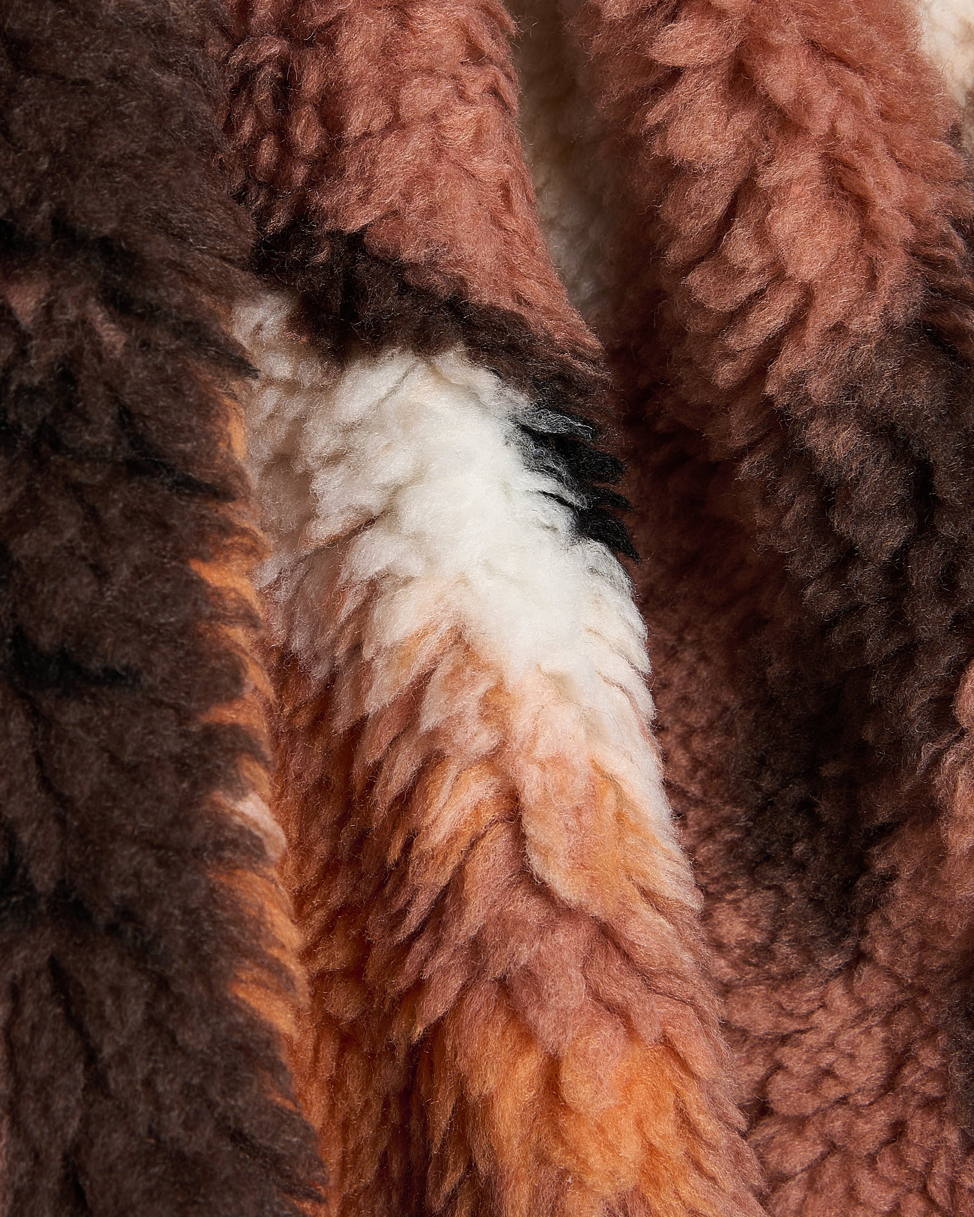 Jackets Coats OBEY Clothing Horses Graphic Relaxed Men's Fleece Jacket - 121800610-BWM