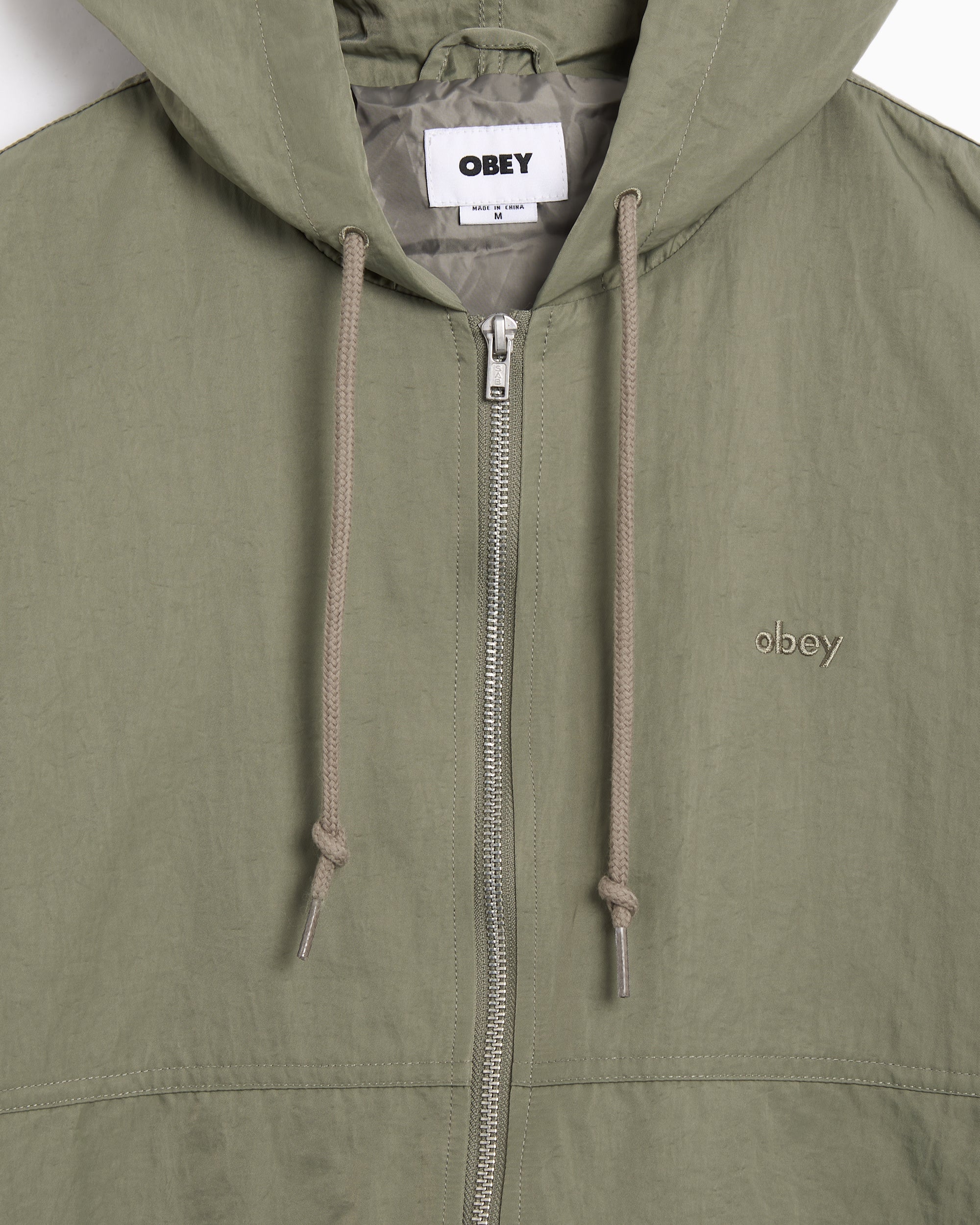 Jackets Coats OBEY Clothing Lula Boxy Women's Rain Jacket - 221800443-SAG