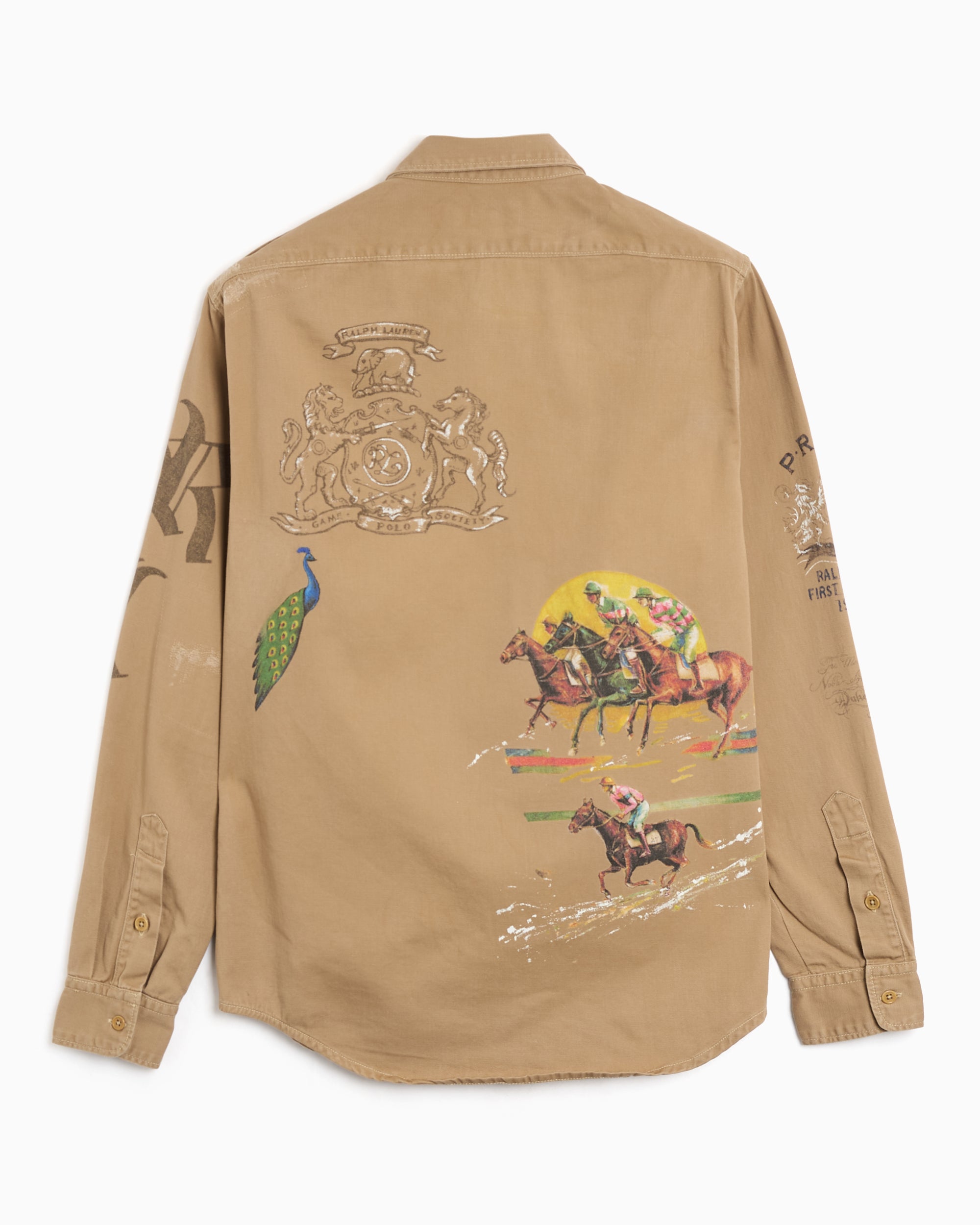 Jackets Coats Polo Ralph Lauren Graphic Relaxed Men's Overshirt - 710B14277001