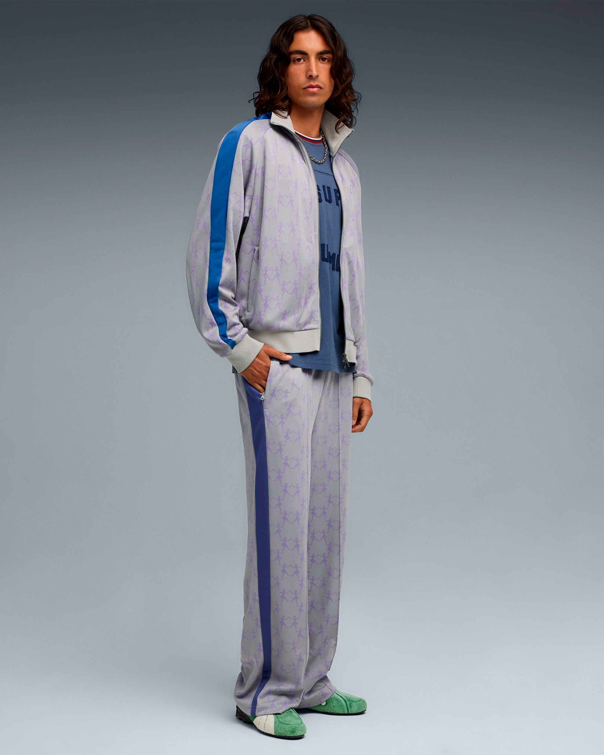 Jackets Coats Puma x KidSuper T7 Graphic Relaxed Men's Track Jacket - 632373-63