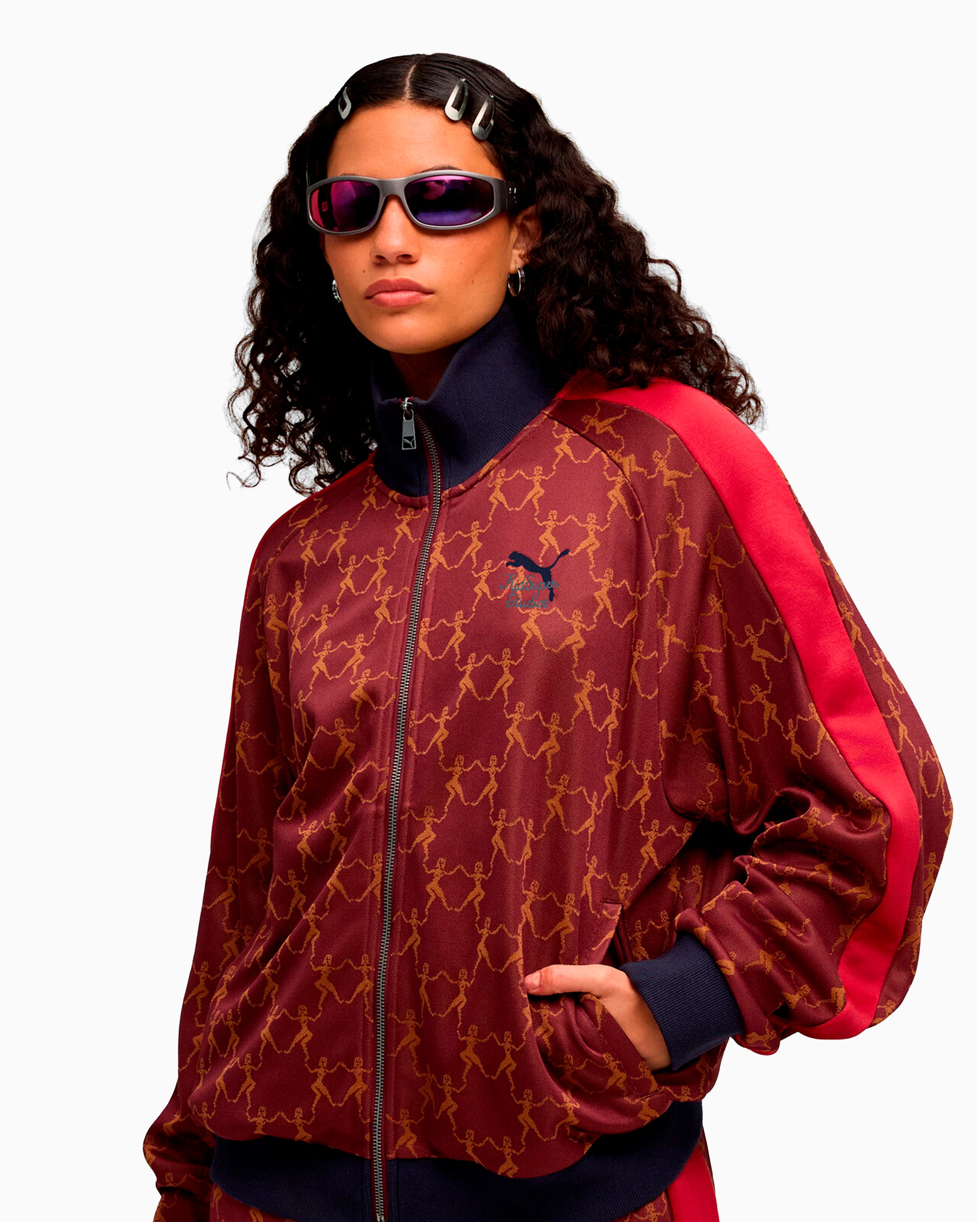 Jackets Coats Puma x KidSuper T7 Graphic Relaxed Men's Track Jacket - 632373-96