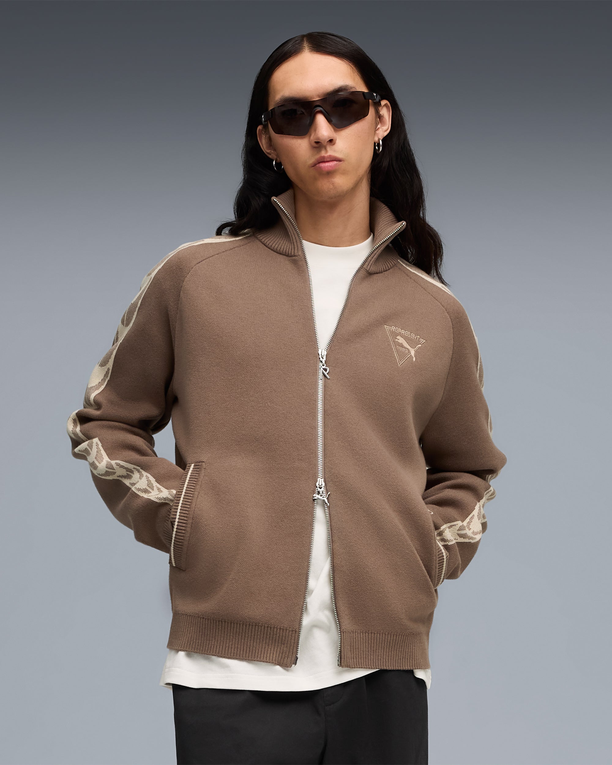 Jackets Coats Puma x REPRESENT T7 Logo Unisex Cardigan - 632543-96