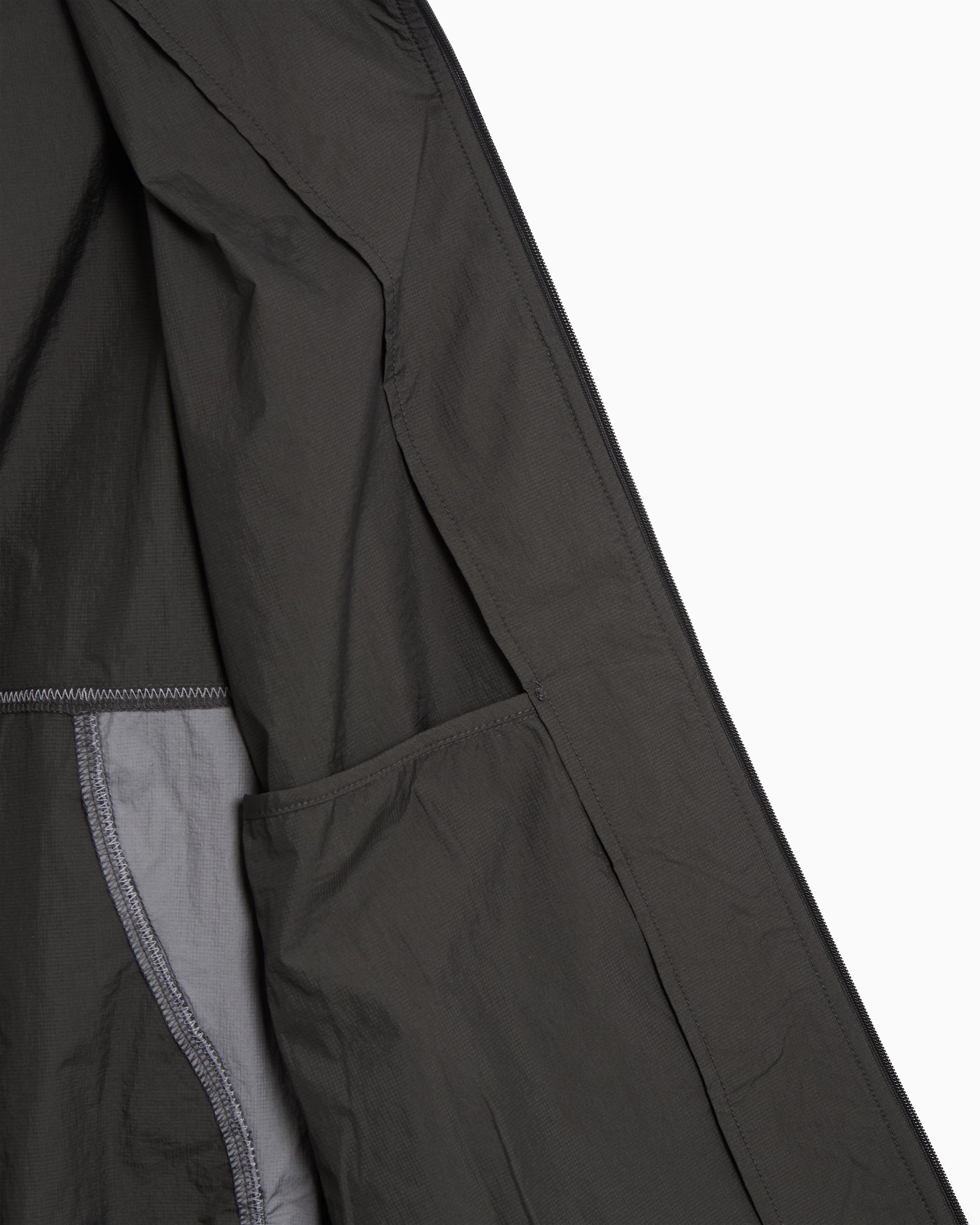 Jackets Coats SAN SAN GEAR Paneled Logo Men's Windbreaker - SG26SSOTJK101-BLACK