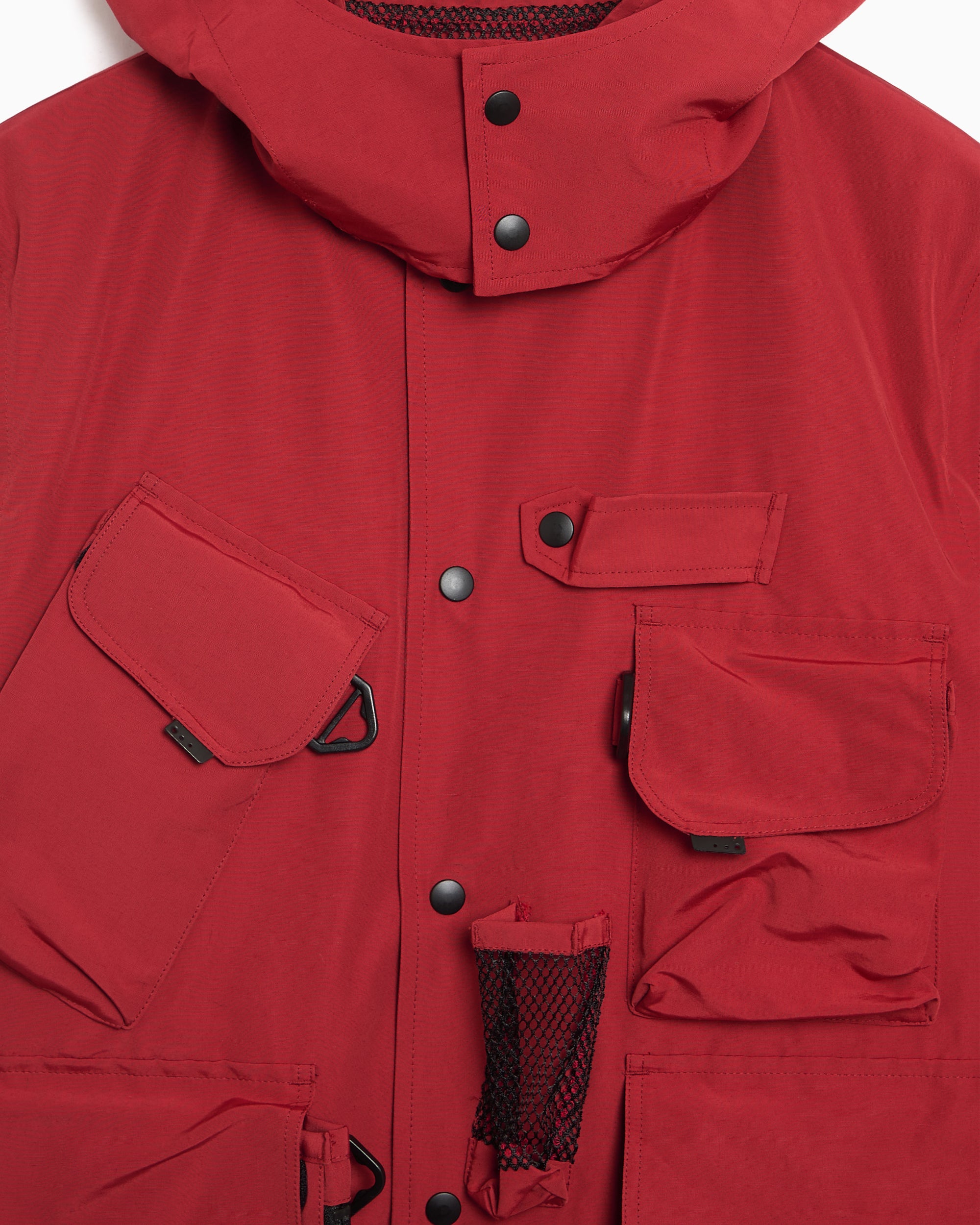 Jackets Coats South2 West8 Tenkara Trout Relaxed Men's Rain Jacket - RW561-A-Red