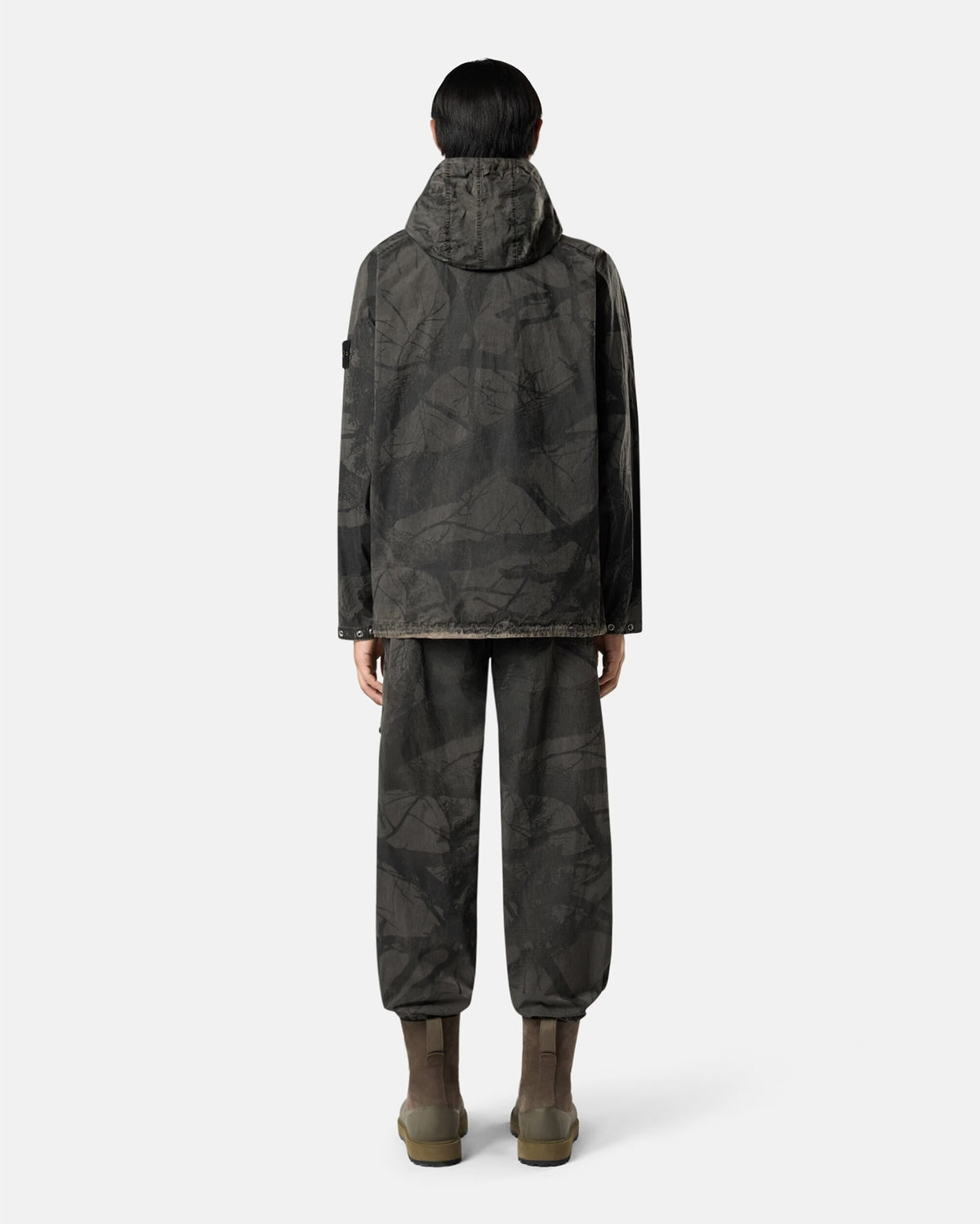 Jackets Coats Stone Island Forest Crinkle Reps-TC Camo Print Relaxed Men's Windbreaker - L2S151200038-V0094