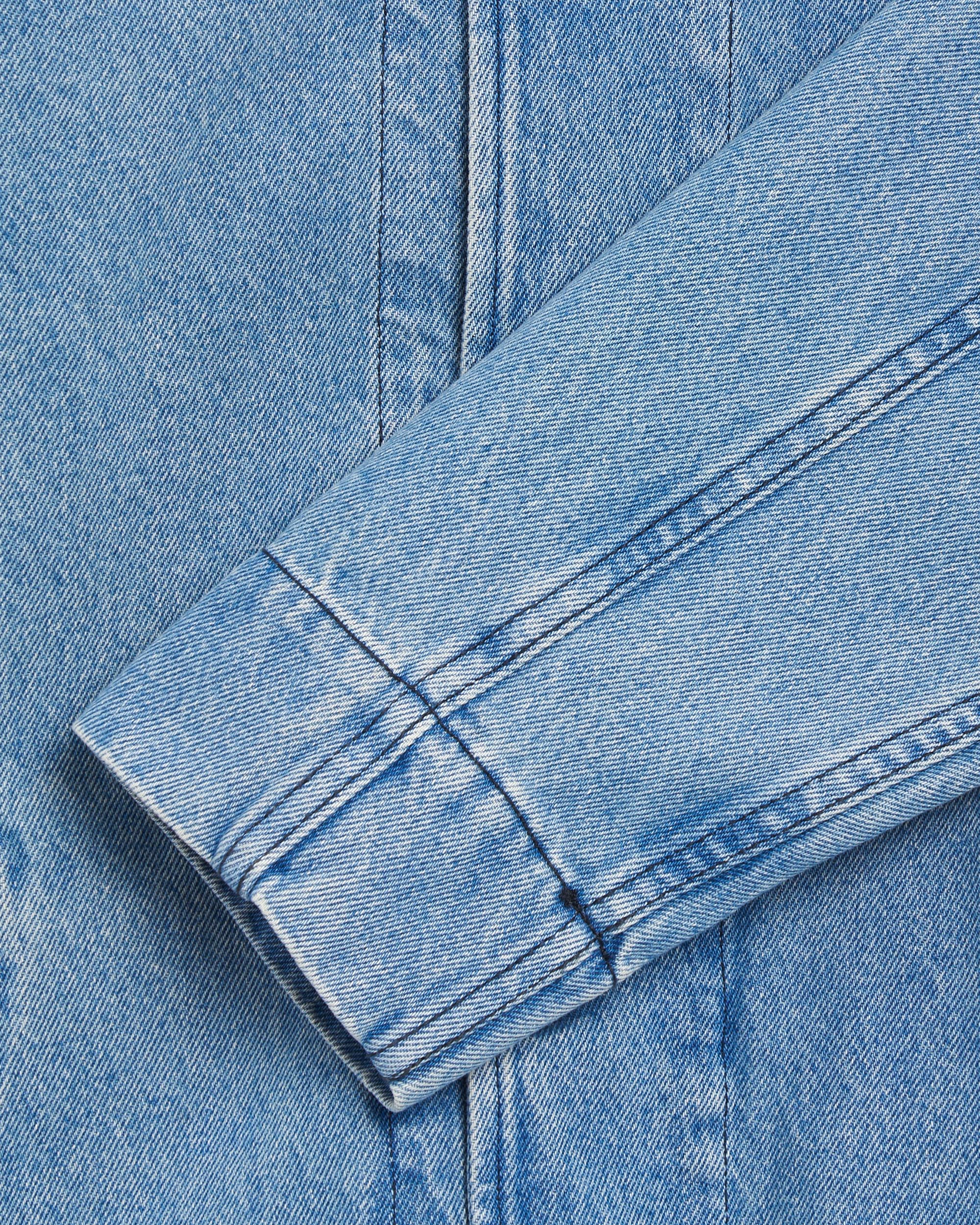Jackets Coats THAMES MMXX. THAMES MMXX. Victor Men's Wash Denim Jacket Men's Denim Jacket - MMXX0722JKTBLU003