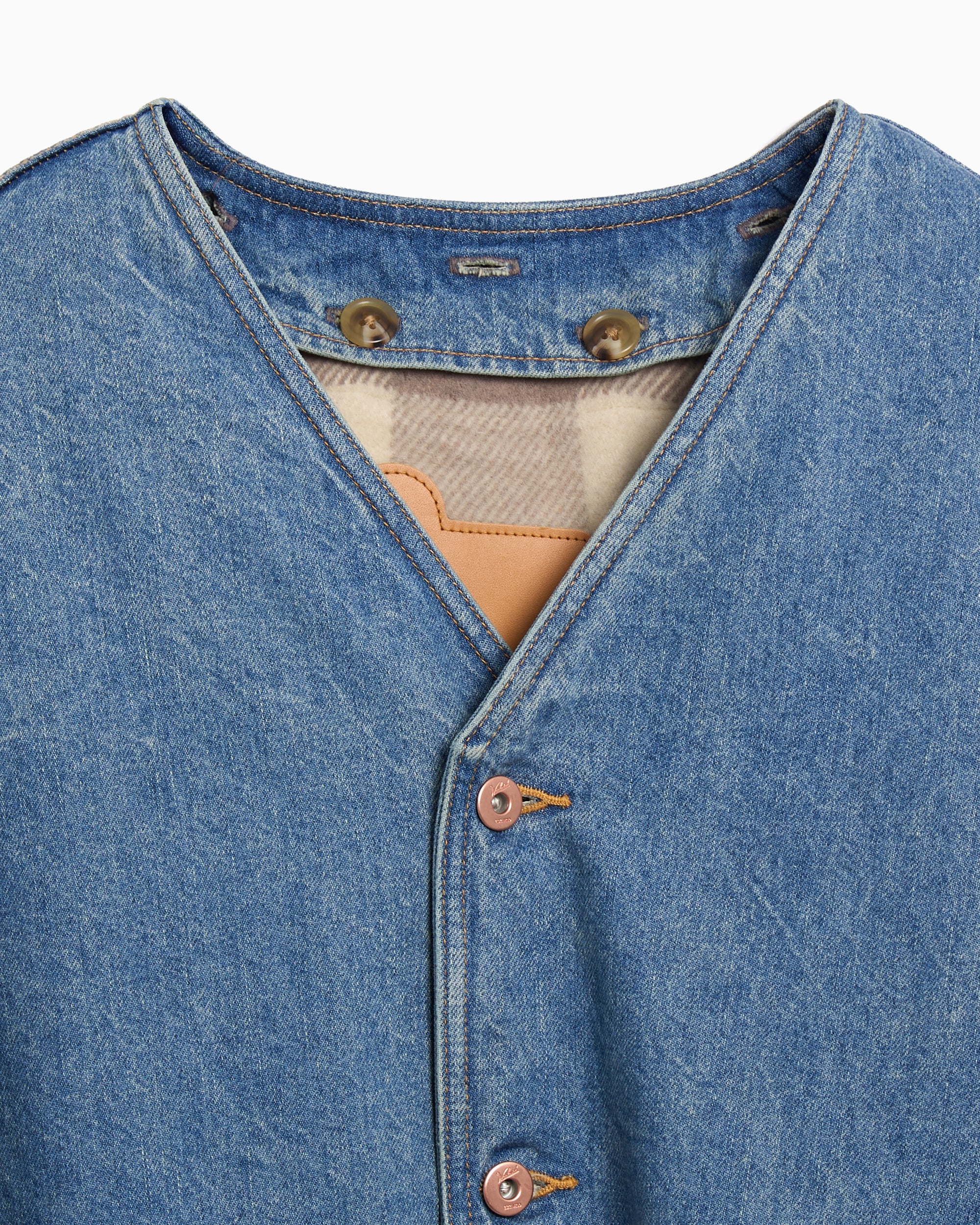 Jackets Coats Woolrich Outdoor Label Ranch Detachable Oversize Men's Denim Jacket - CFWJOU2026MRUT5259
