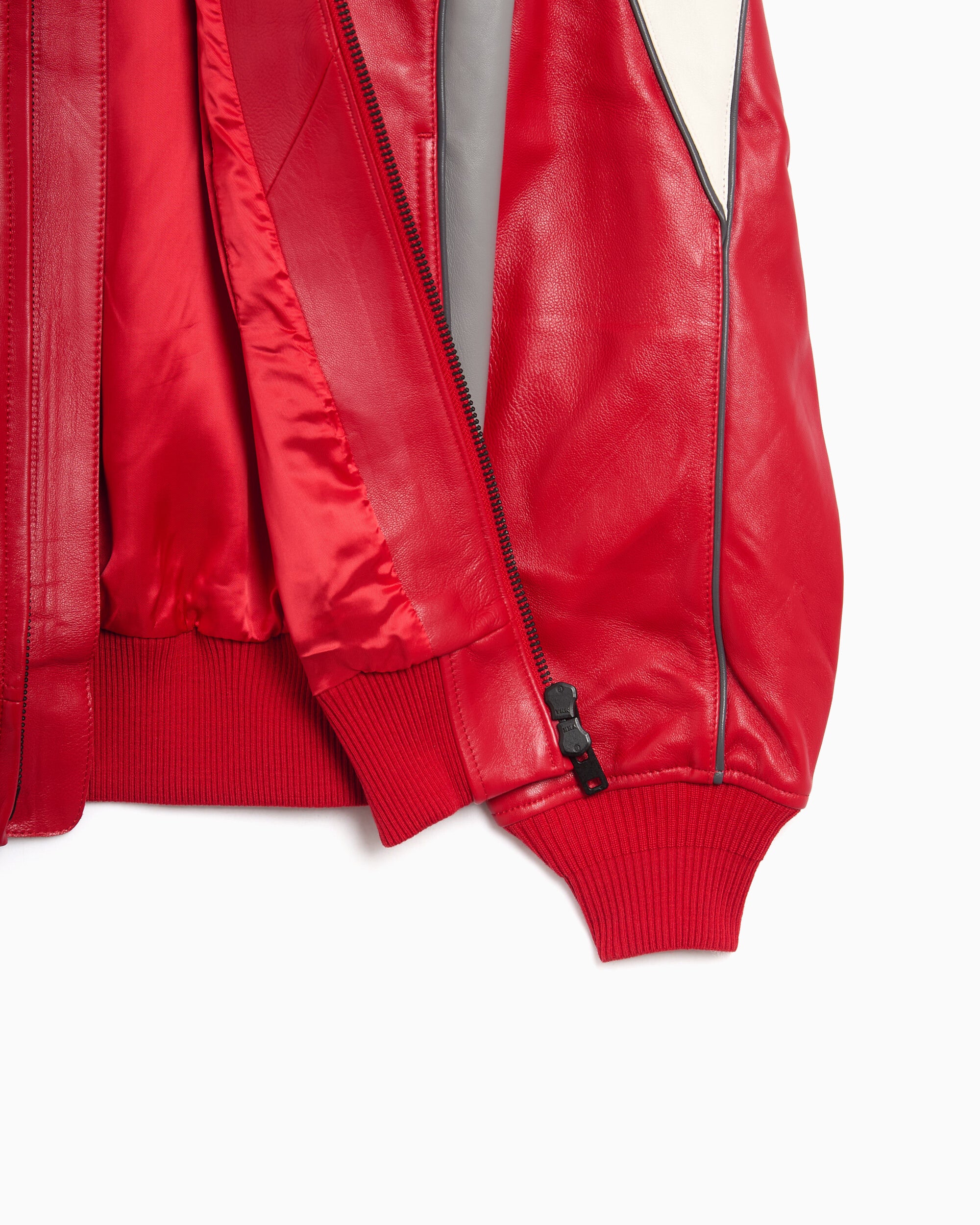 Jackets Coats Y-3 Chito Graphic Relaxed Unisex Leather Jacket - KW8169