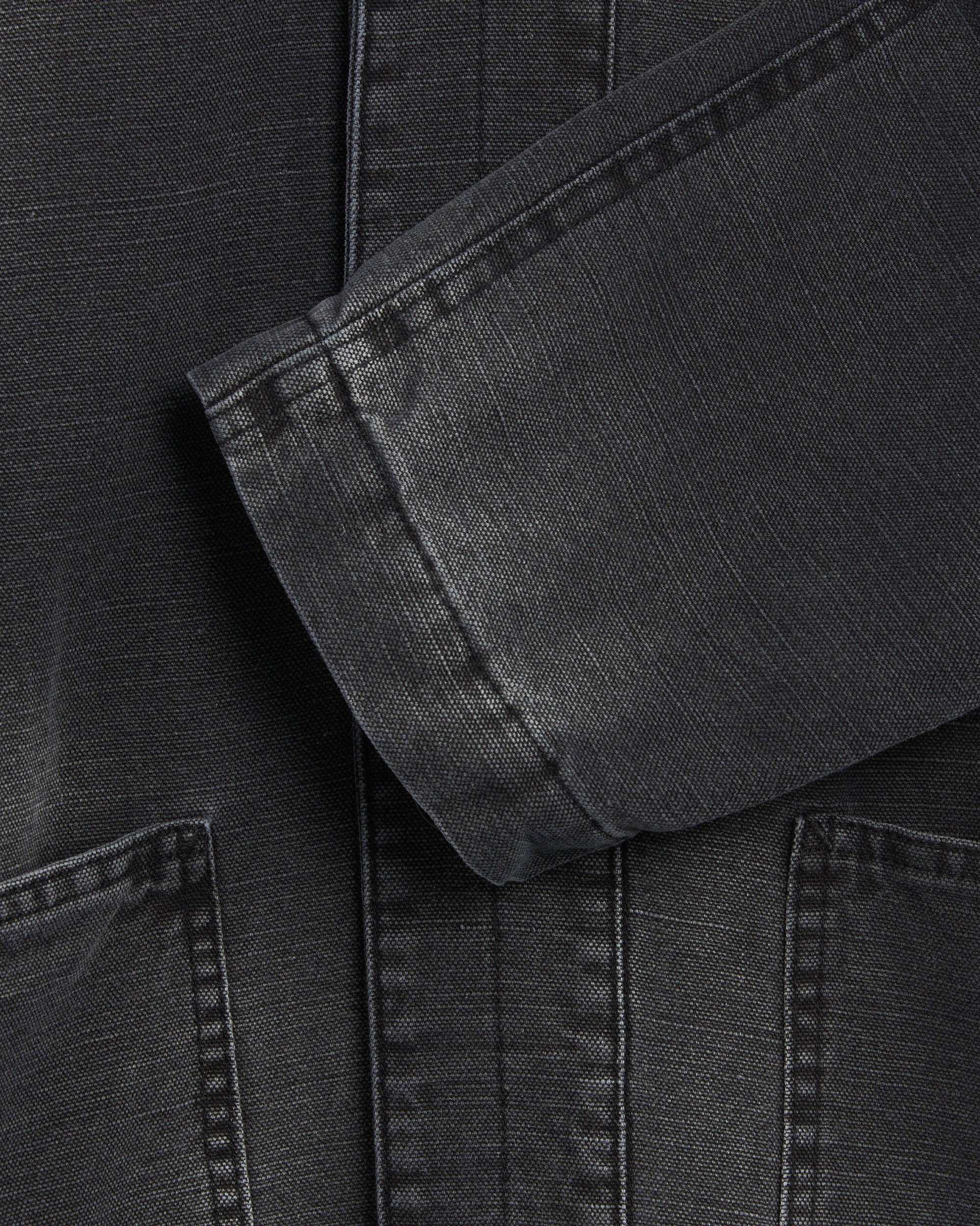 Jackets Coats YMC Erkin Men's Jacket Men's Denim Jacket - P5WAE-BLACK