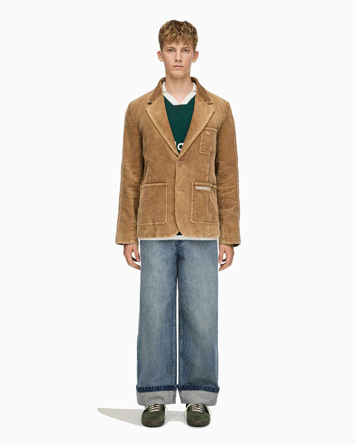 Jeans adidas Originals x Song For The Mute Adi008 Straight Men's Jeans - LD1934