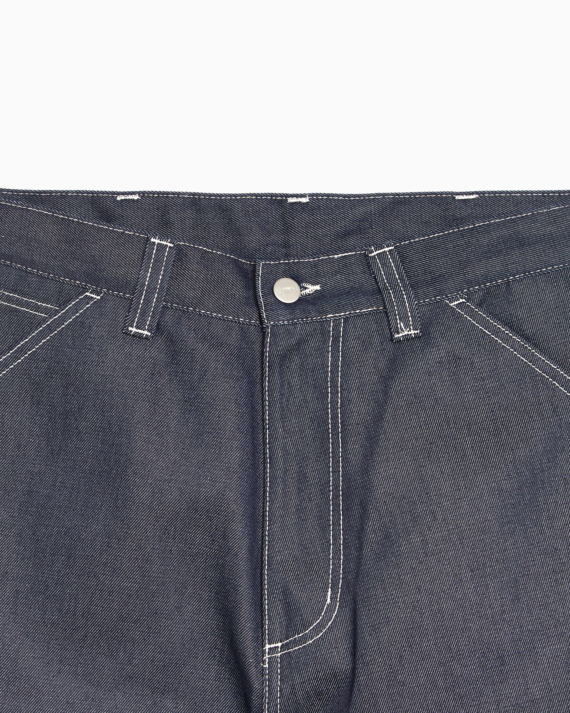 Jeans Carhartt WIP OG Single Knee Relaxed Men's Carpenter Jeans - I036649-0101