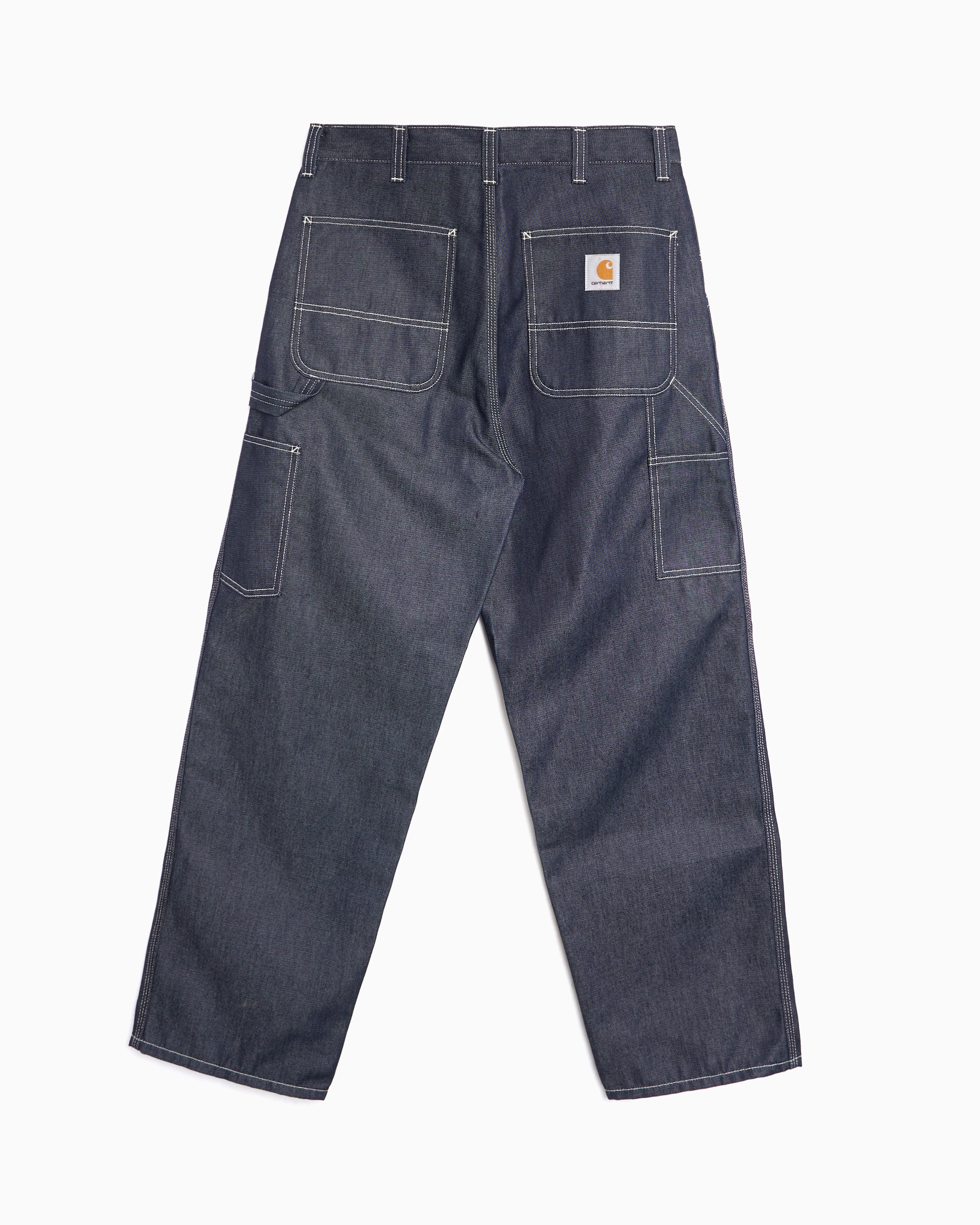 Jeans Carhartt WIP OG Single Knee Relaxed Men's Carpenter Jeans - I036649-0101