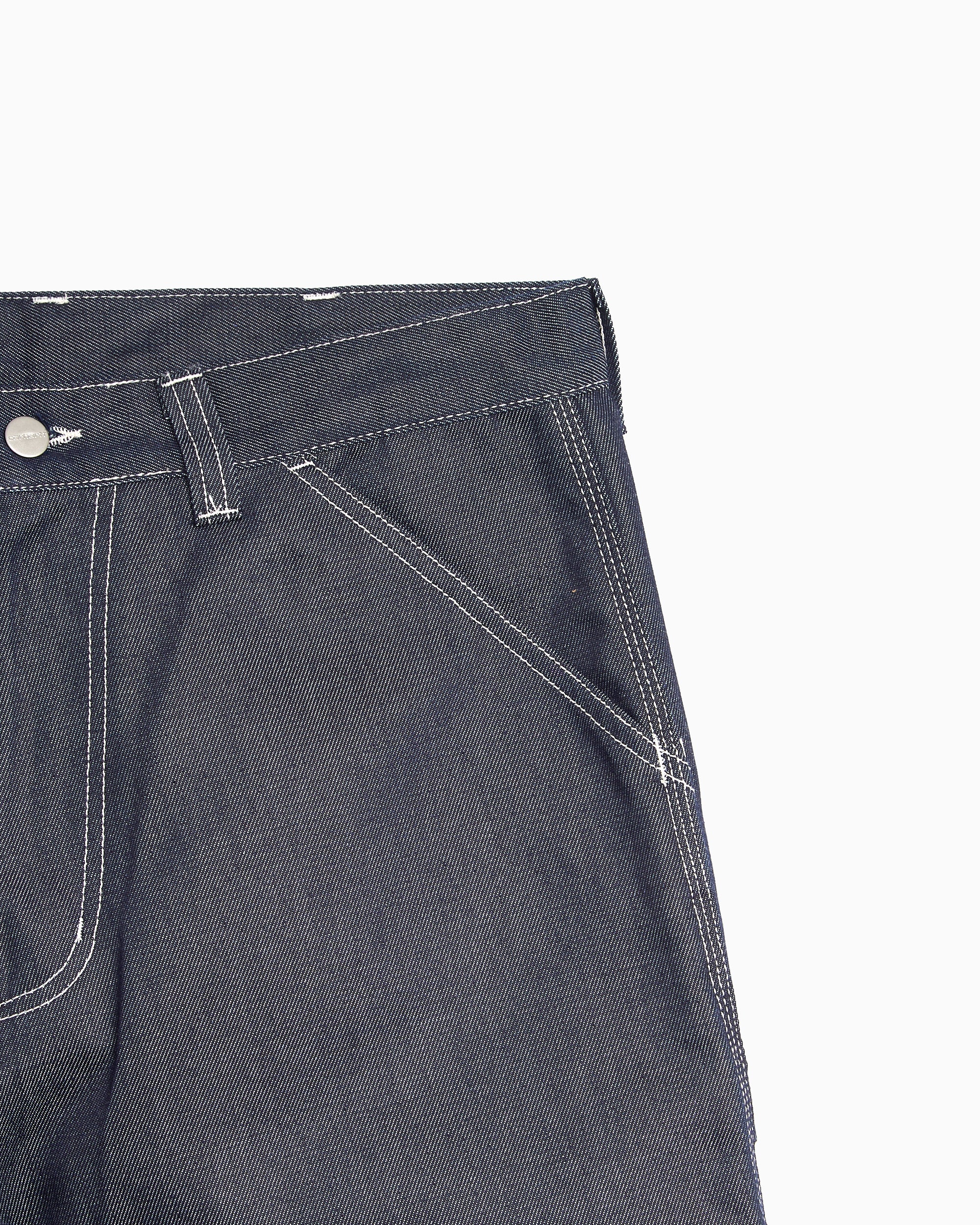 Jeans Carhartt WIP OG Single Knee Relaxed Men's Carpenter Jeans - I036649-0101