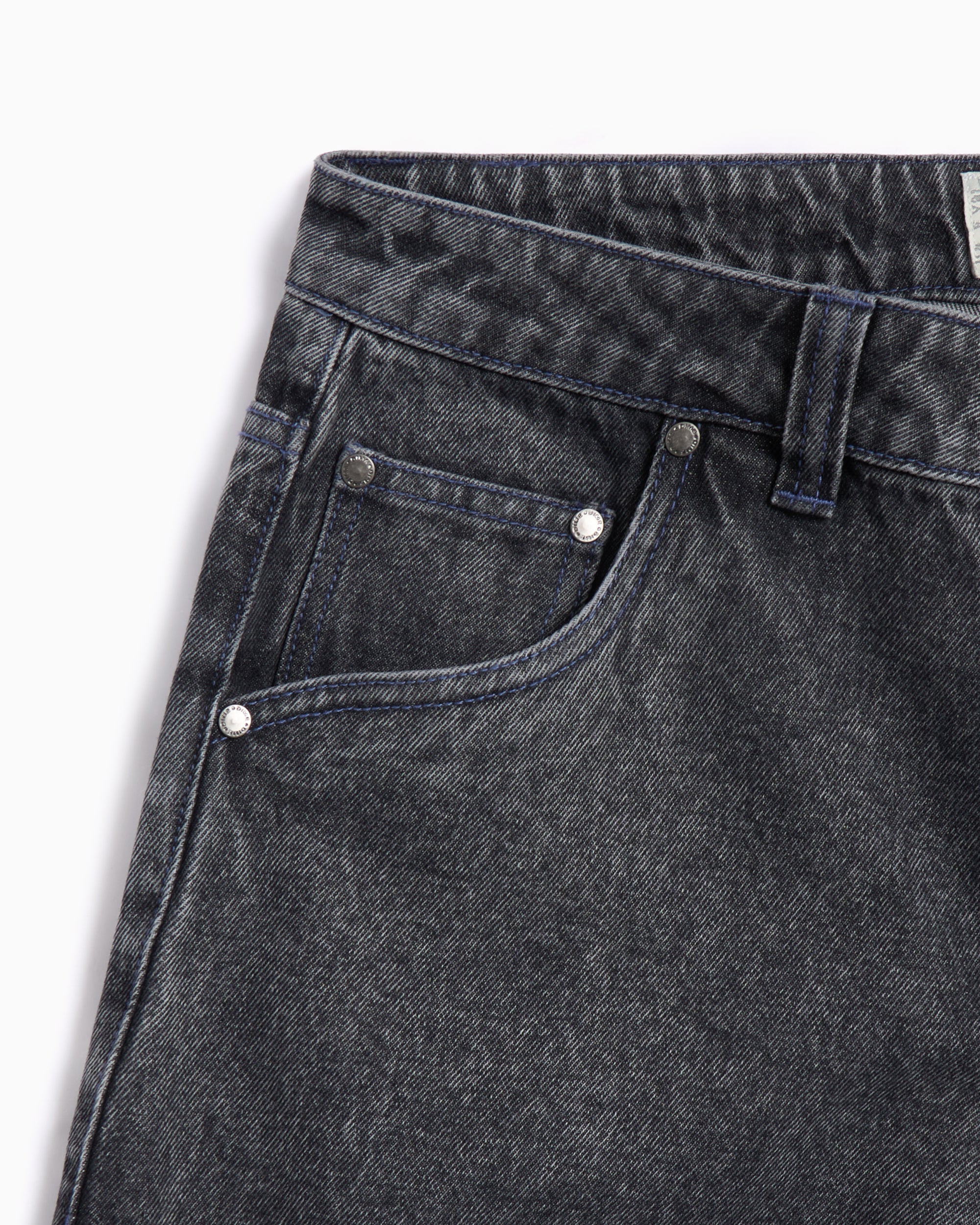 Jeans Dime MTL Classic Men's Baggy Denim Pants Men's Jeans - DIMEHO2415BLK