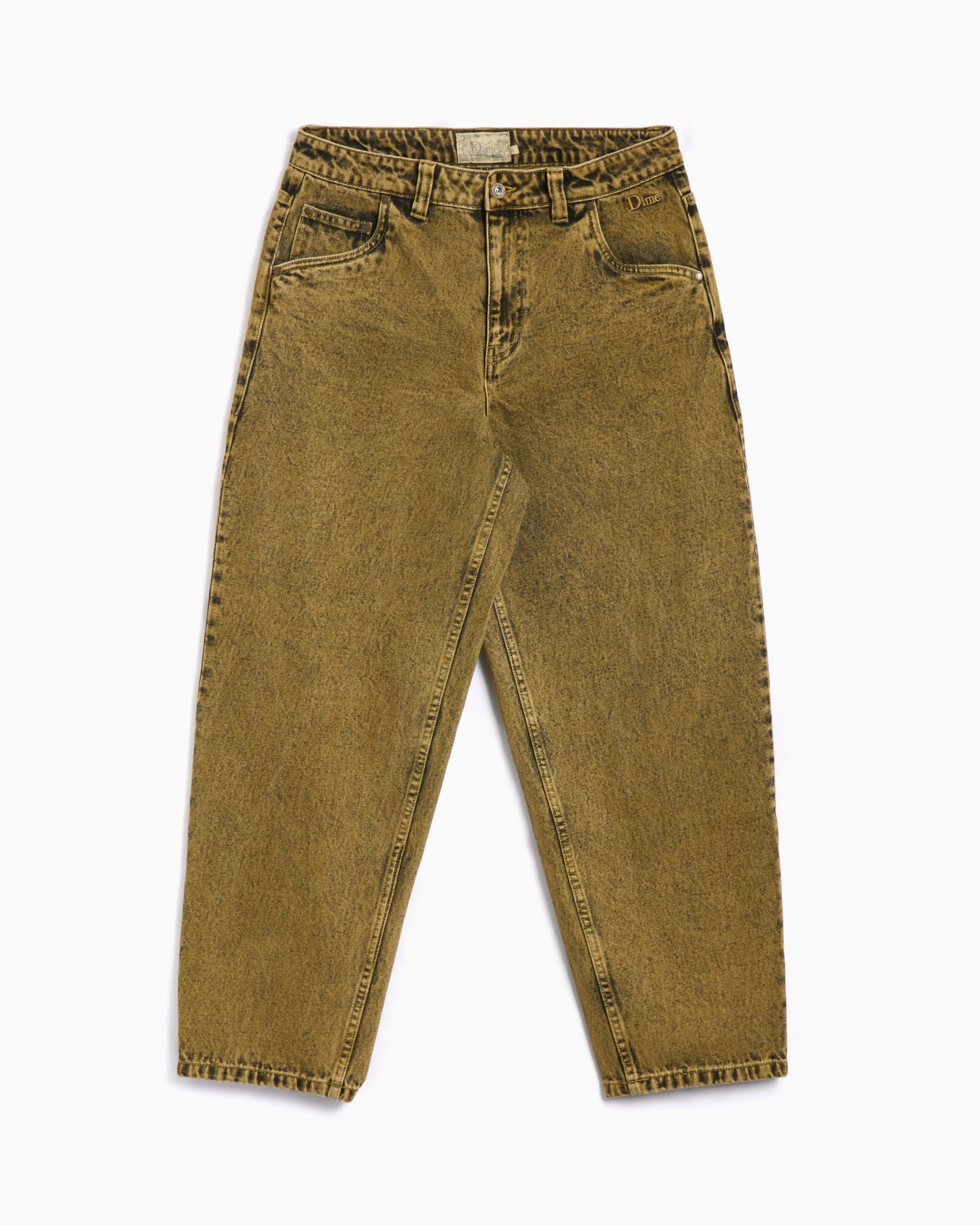 Jeans Dime MTL Classic Men's Baggy Denim Pants Relaxed Men's Jeans - DIMEHO2415GLD