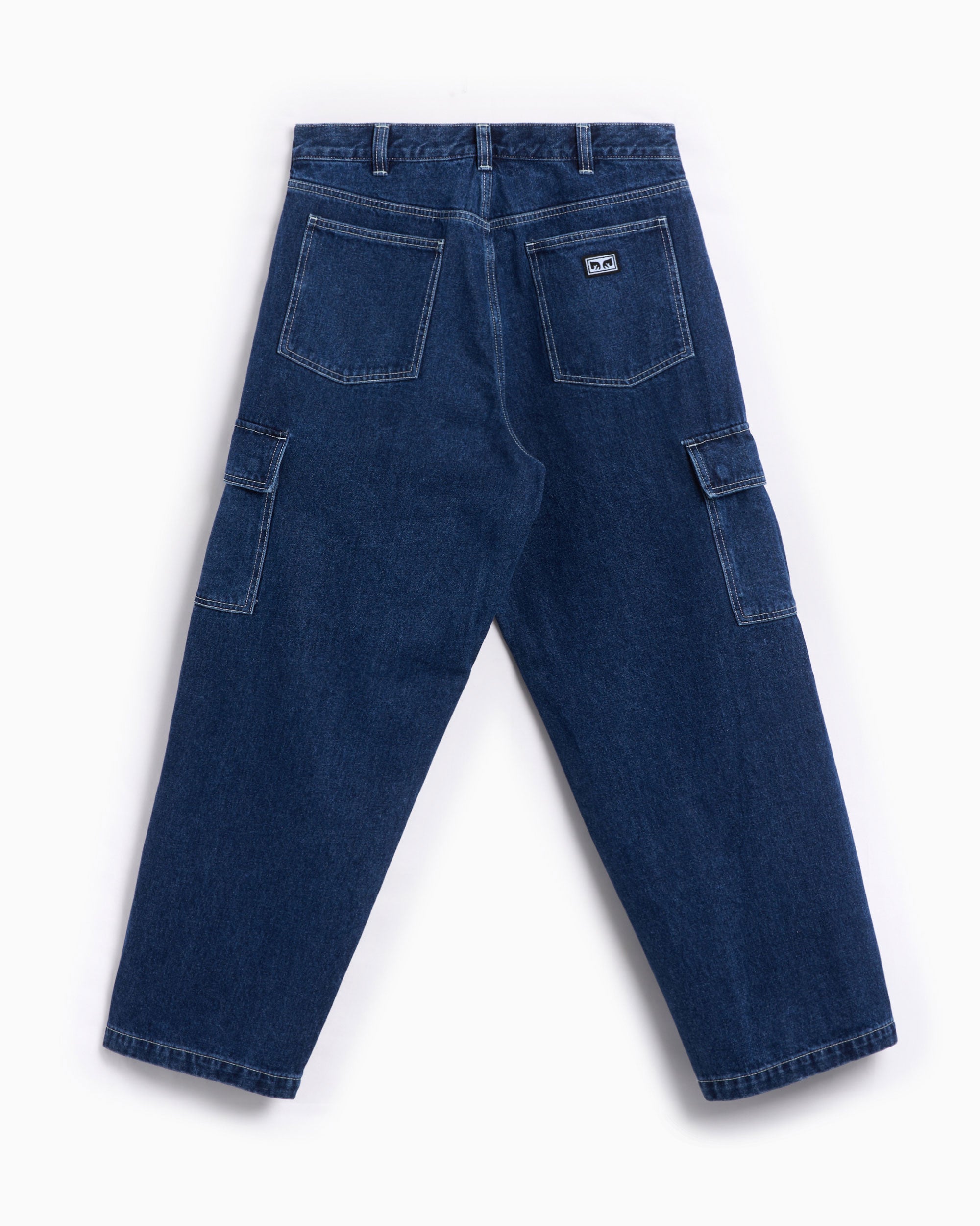 Jeans OBEY Clothing Big Wig Men's Cargo Denim Pants Men's Cargo Jeans - 142010094-STN