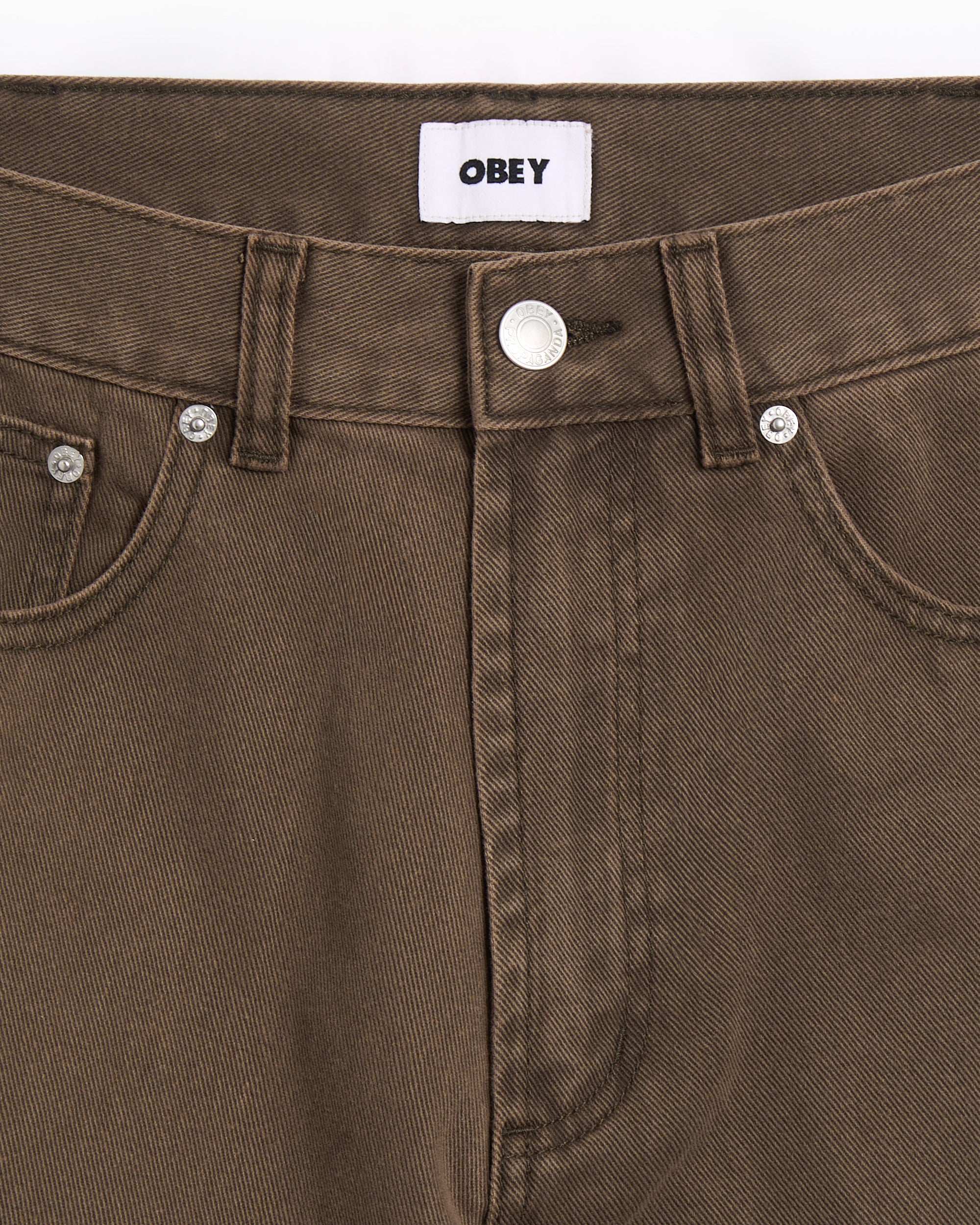 Jeans OBEY Clothing Bigwig Men's Baggy Jeans - 142010087-WRN