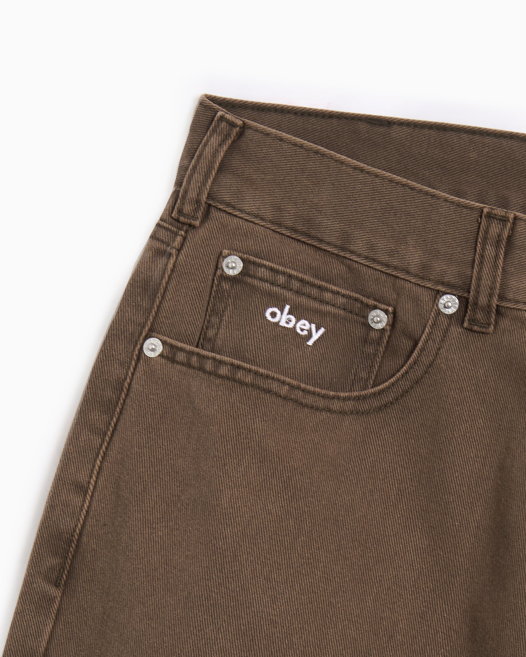 Jeans OBEY Clothing Bigwig Men's Baggy Jeans - 142010087-WRN