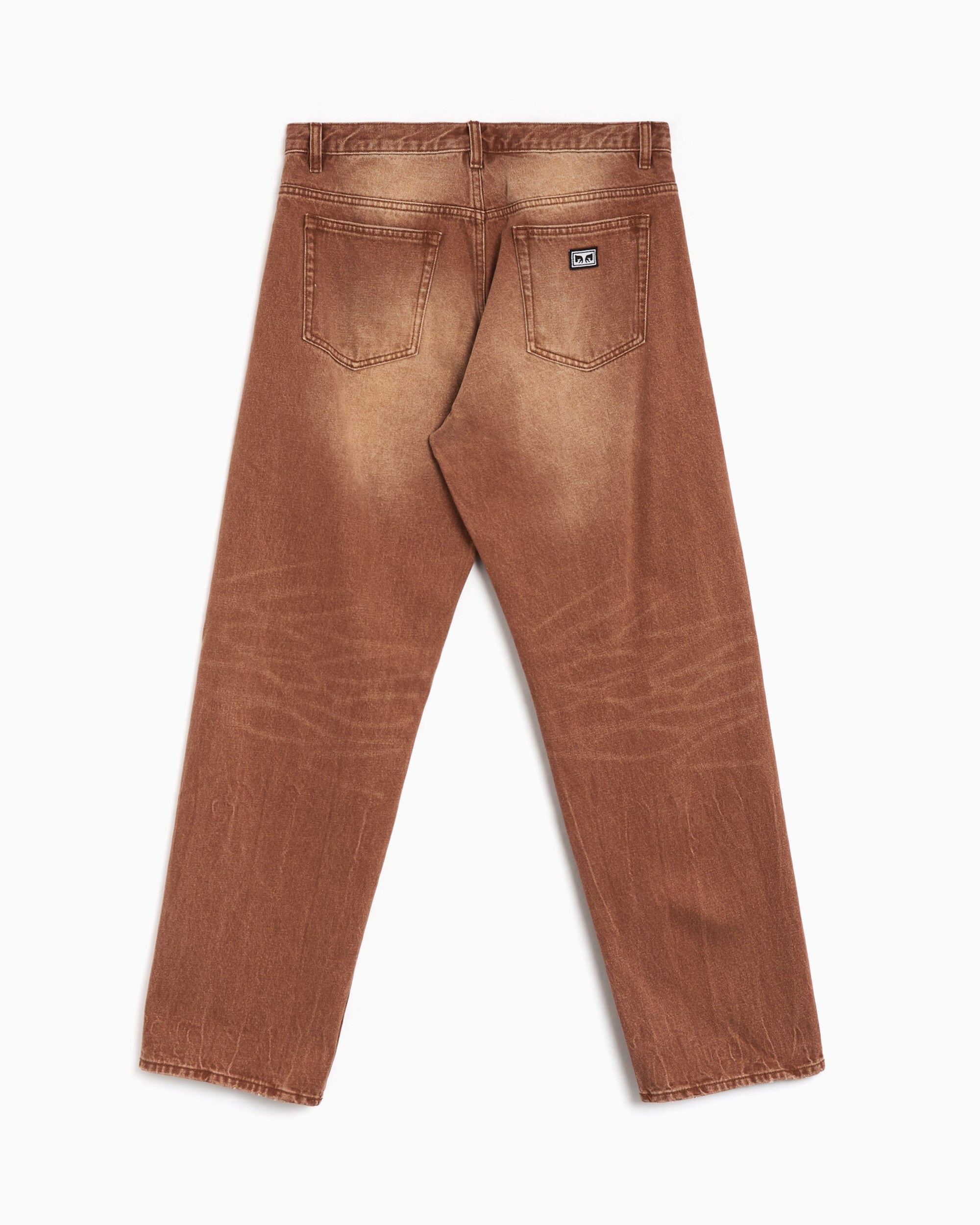 Jeans OBEY Clothing Boxcar Relaxed Men's Jeans - 142010119-ACB