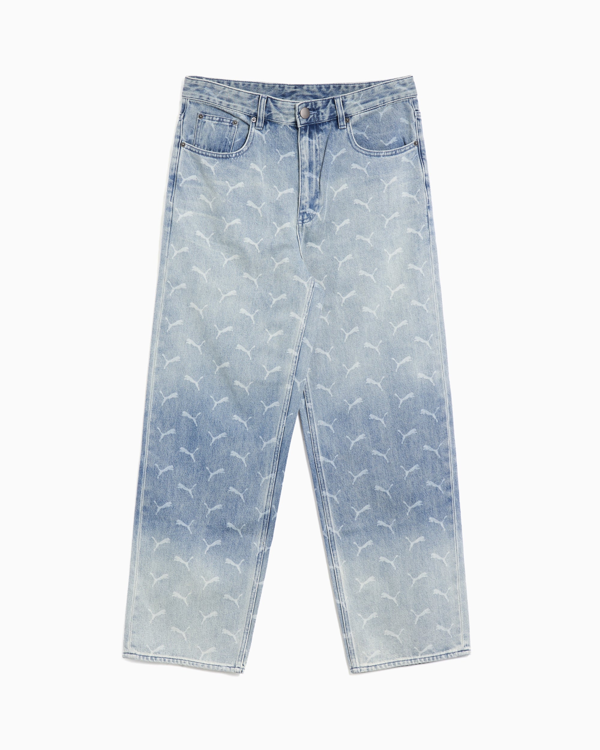 Jeans Puma x A$AP ROCKY Laser Monogram Men's Baggy Jeans - 633428-01