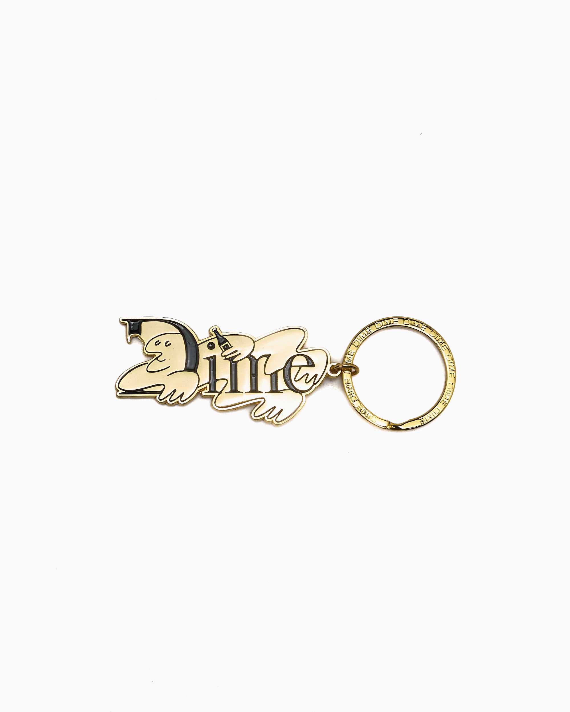 Keychains Dime MTL Sipping Bottle Opener Unisex Keychain - DIME2SP2528GOL