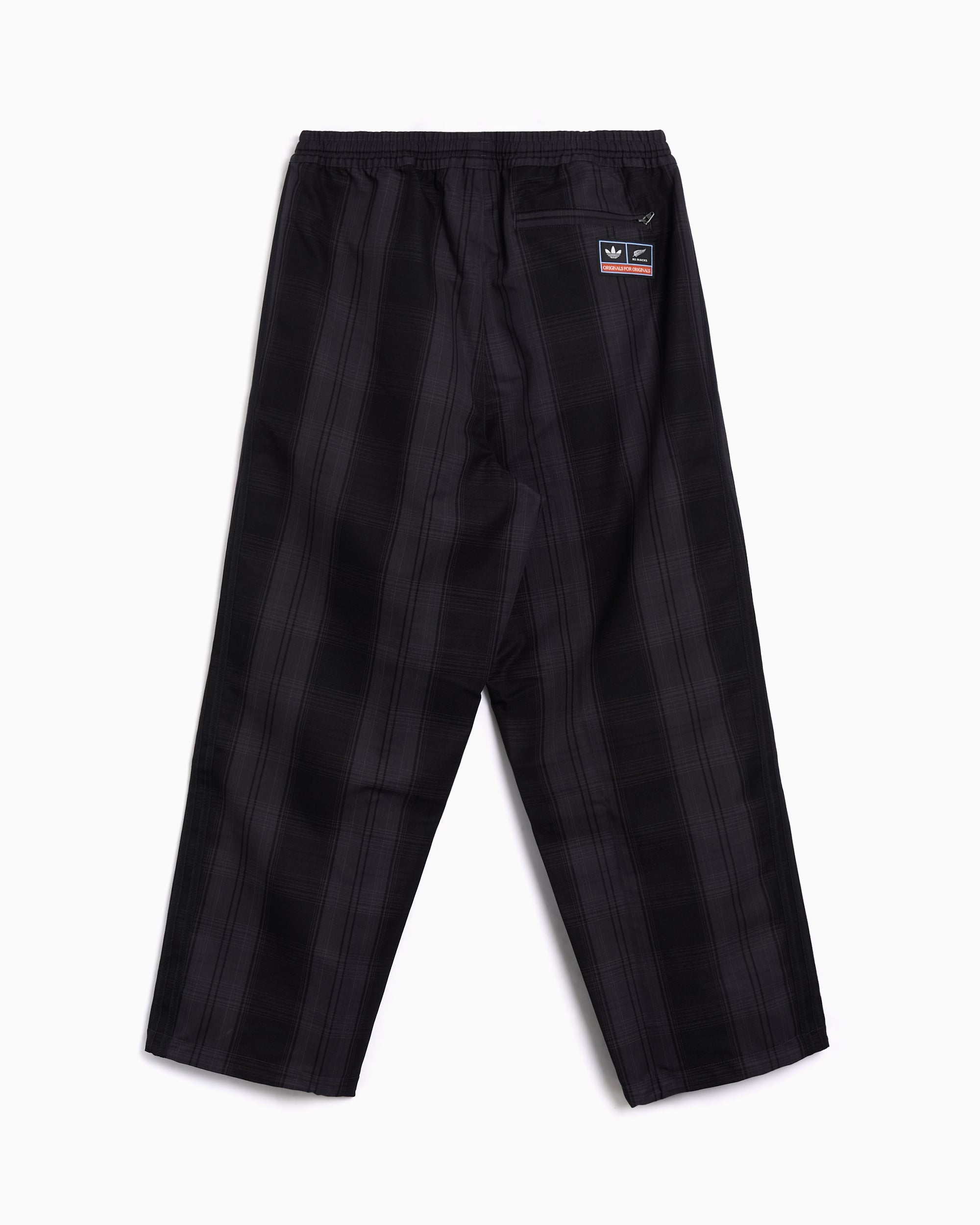 adidas Originals x All Blacks Firebird Plaid Relaxed Track Pants voor