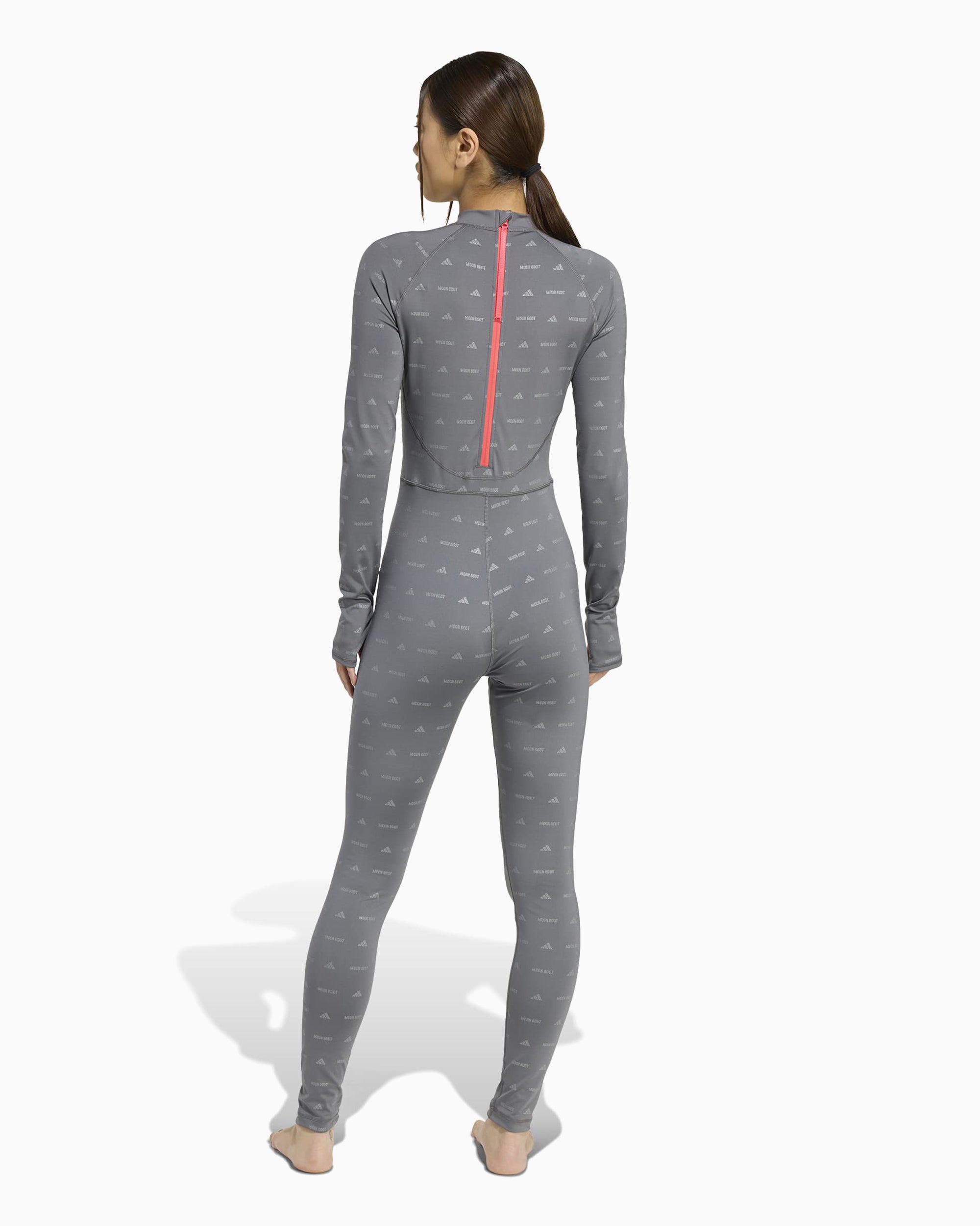 Pants adidas Originals x Moon Boot Shine Jumpsuit Slim Women's Pants - KB5133