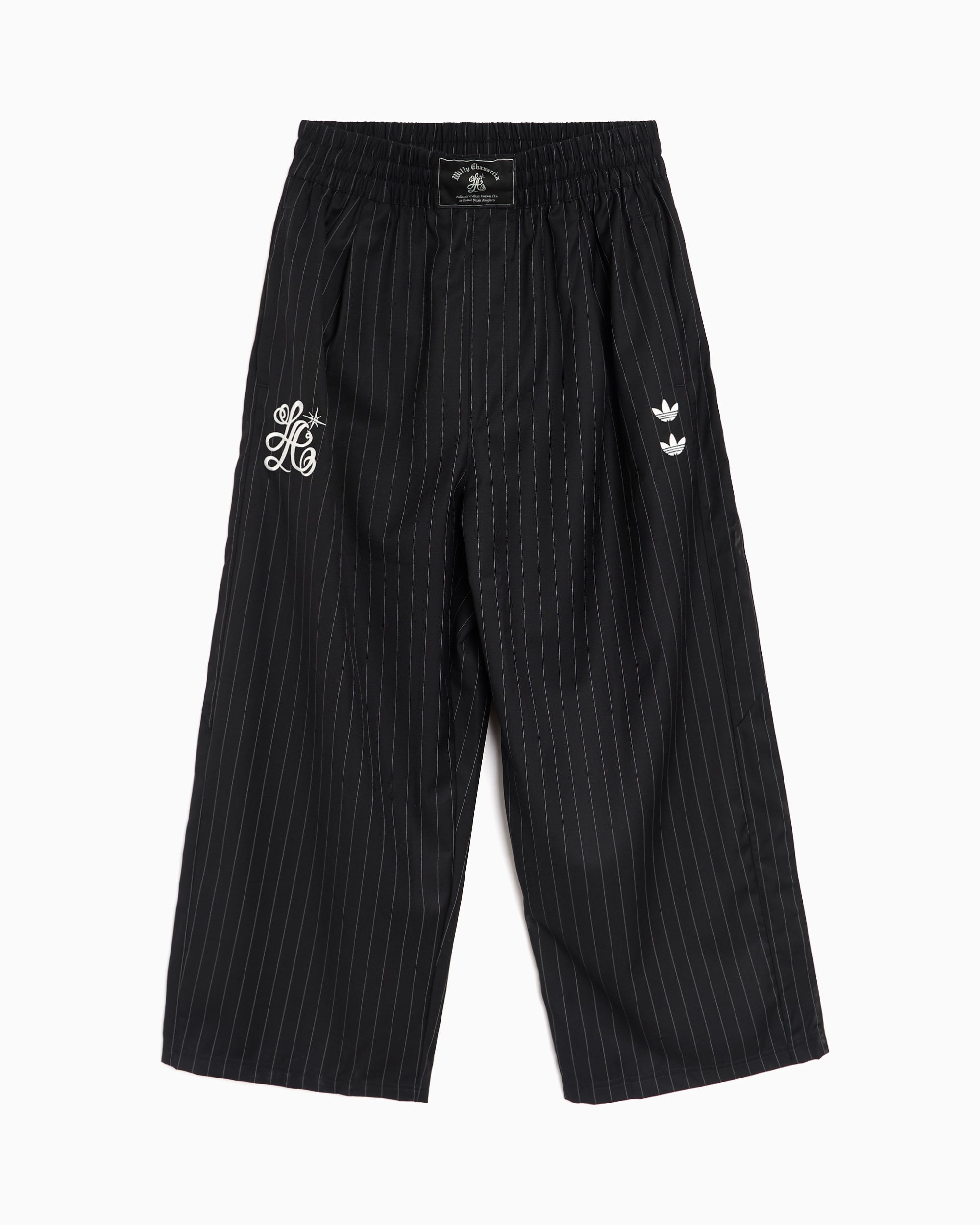 Pants adidas Originals x Willy Chavarria Pinstripe Relaxed Men's Track Pants - KR8688