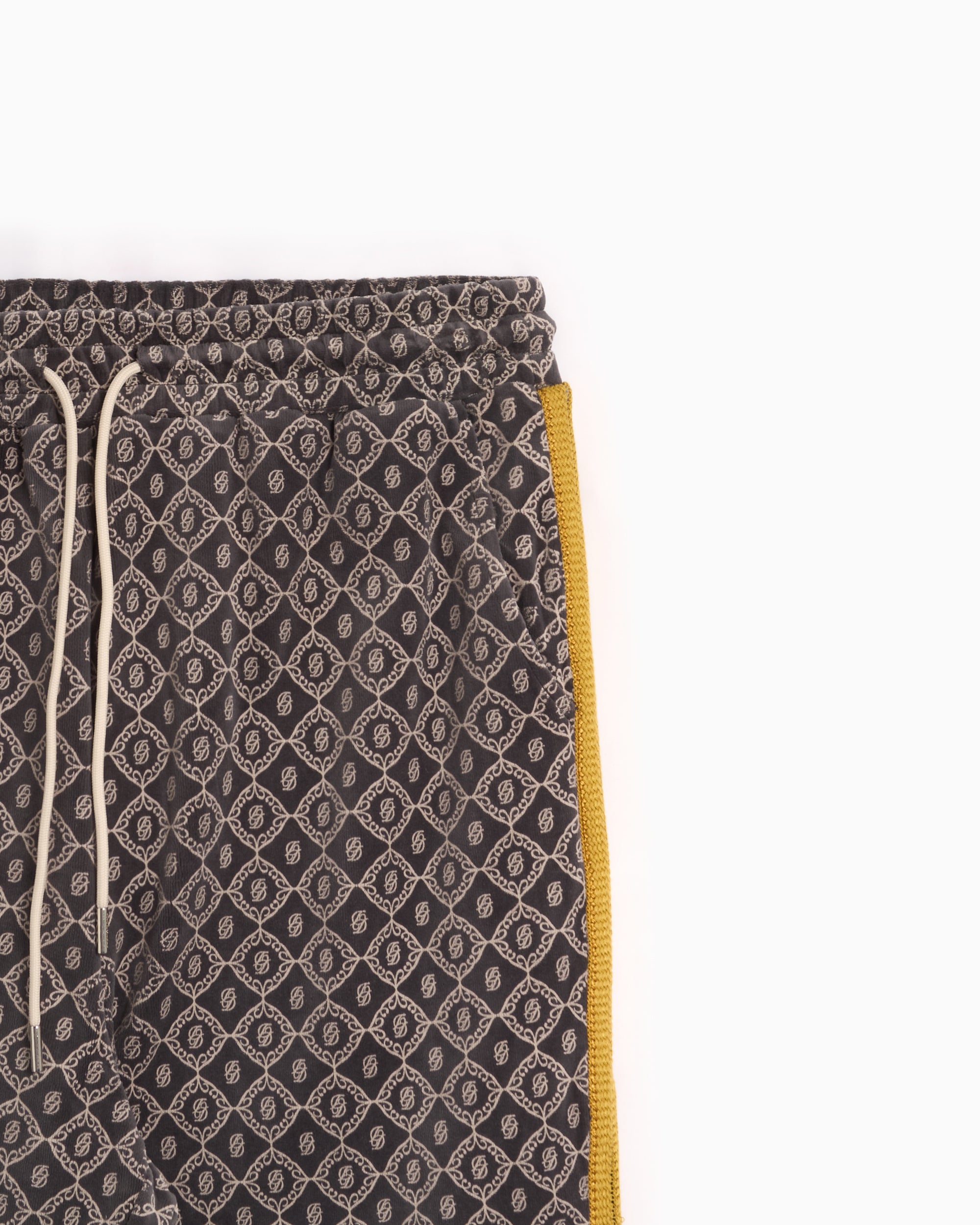 Pants Drôle de Monsieur Monogramme Men's Pants Men's Track Pants - SP006-CO169-GY