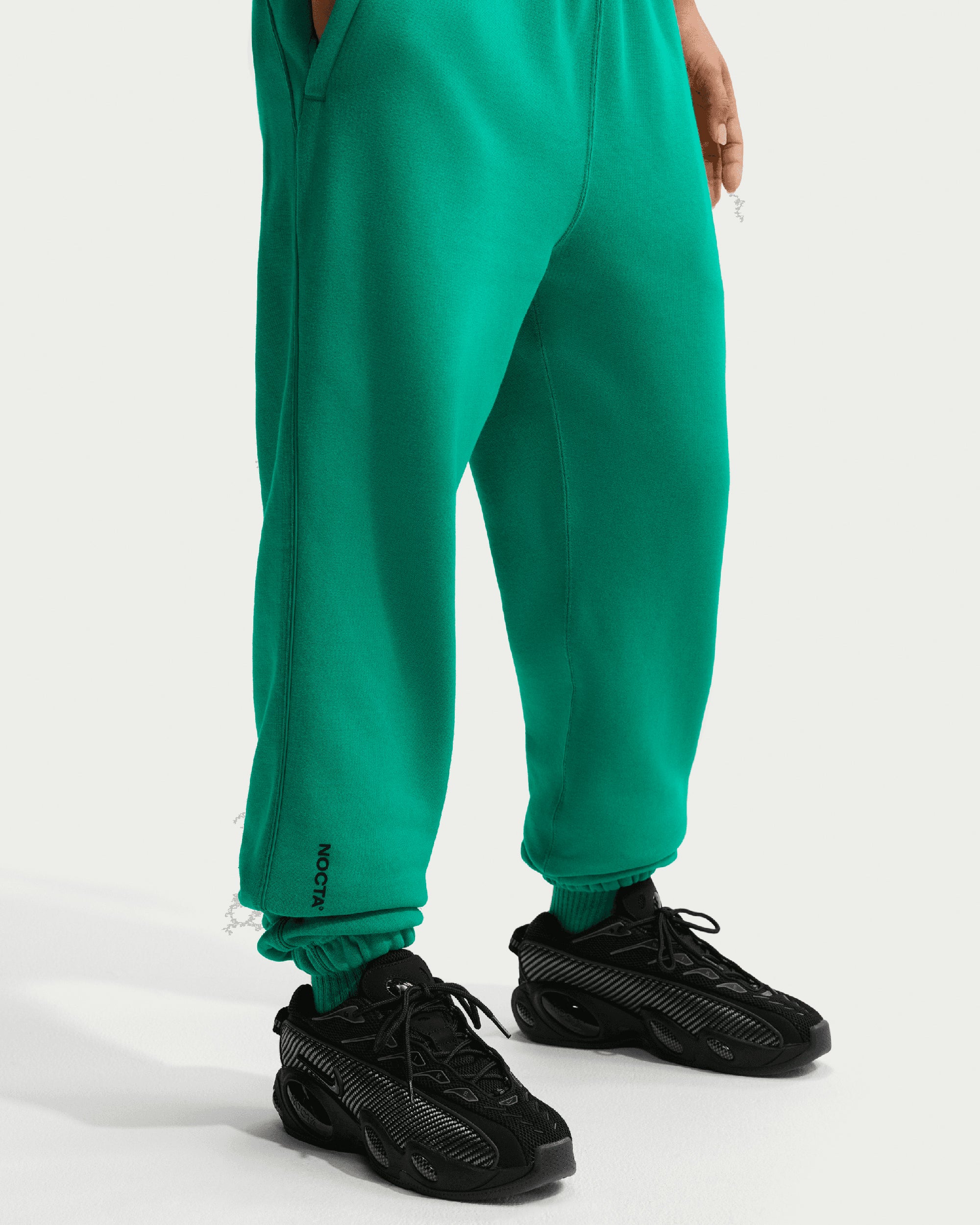 NIKE NOCTA トレーニングパンツ ブルー（緑っぽい） Nike x Drake NOCTA NRG CS Fleece Relaxed Joggingbroek voor heren