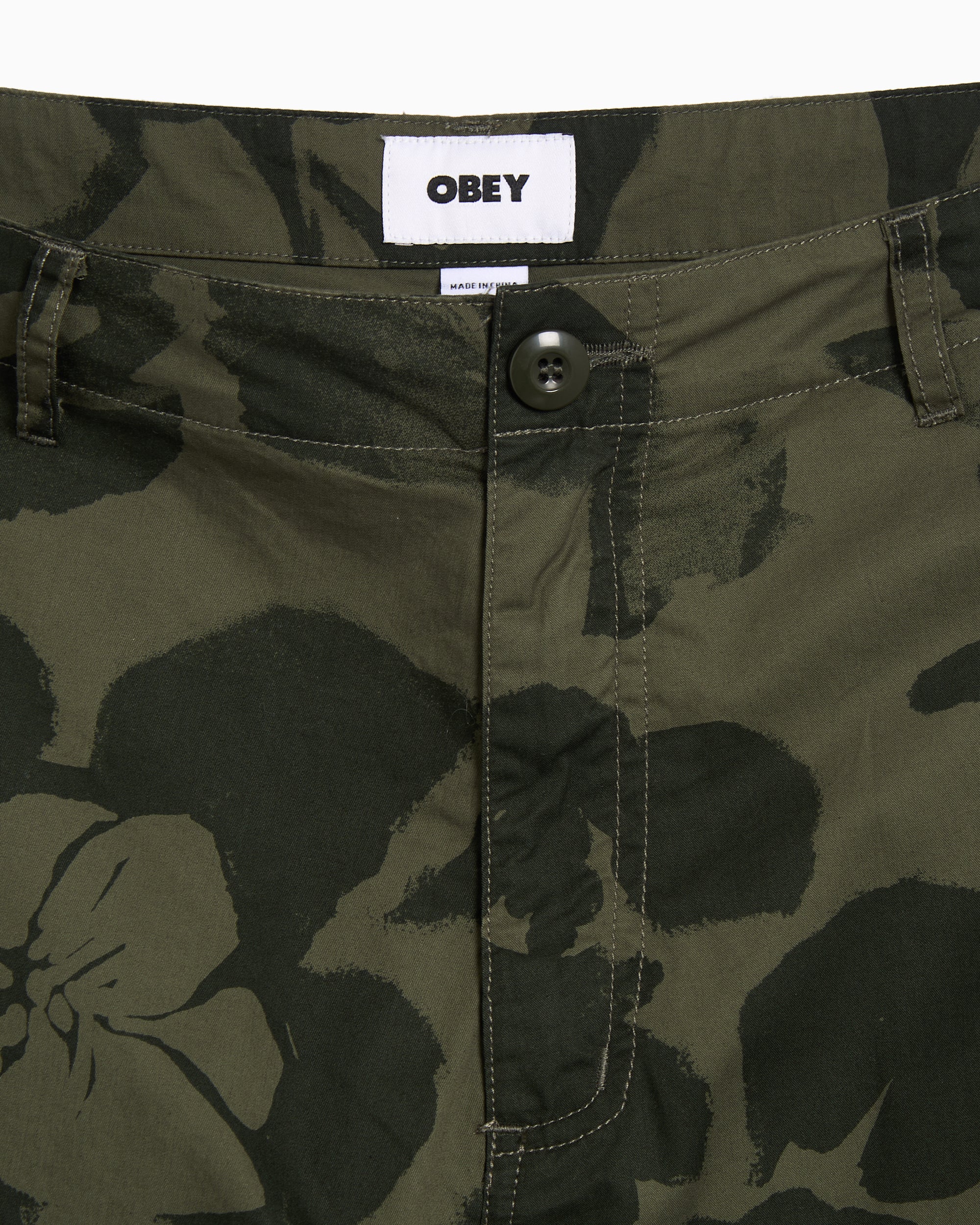 Pants OBEY Clothing Florien Straight Women's Cargo Pants - 242020125-GMU